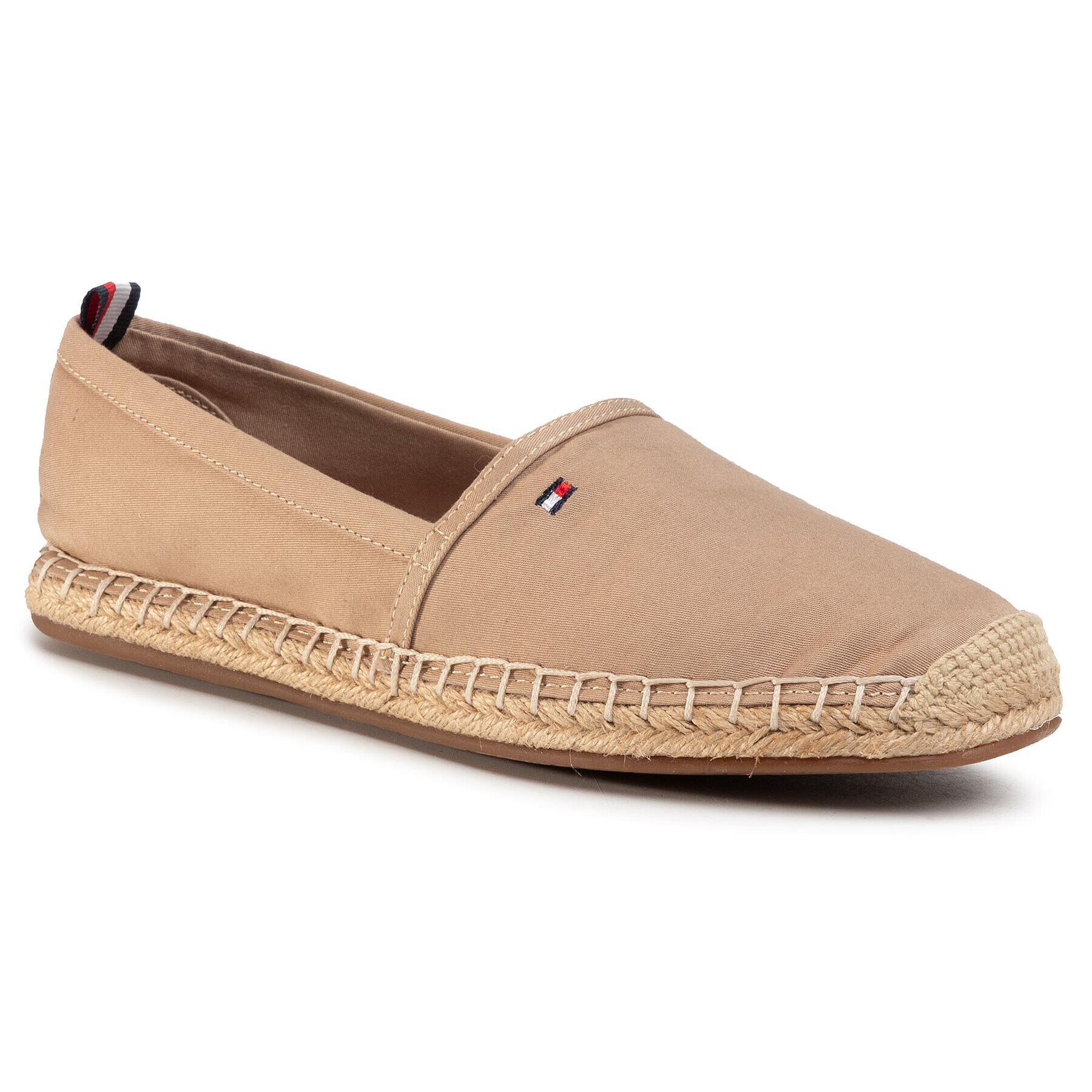 Tommy Hilfiger Еспадрили Basic Flat Espadrille FW0FW02924 Кафяв - Pepit.bg