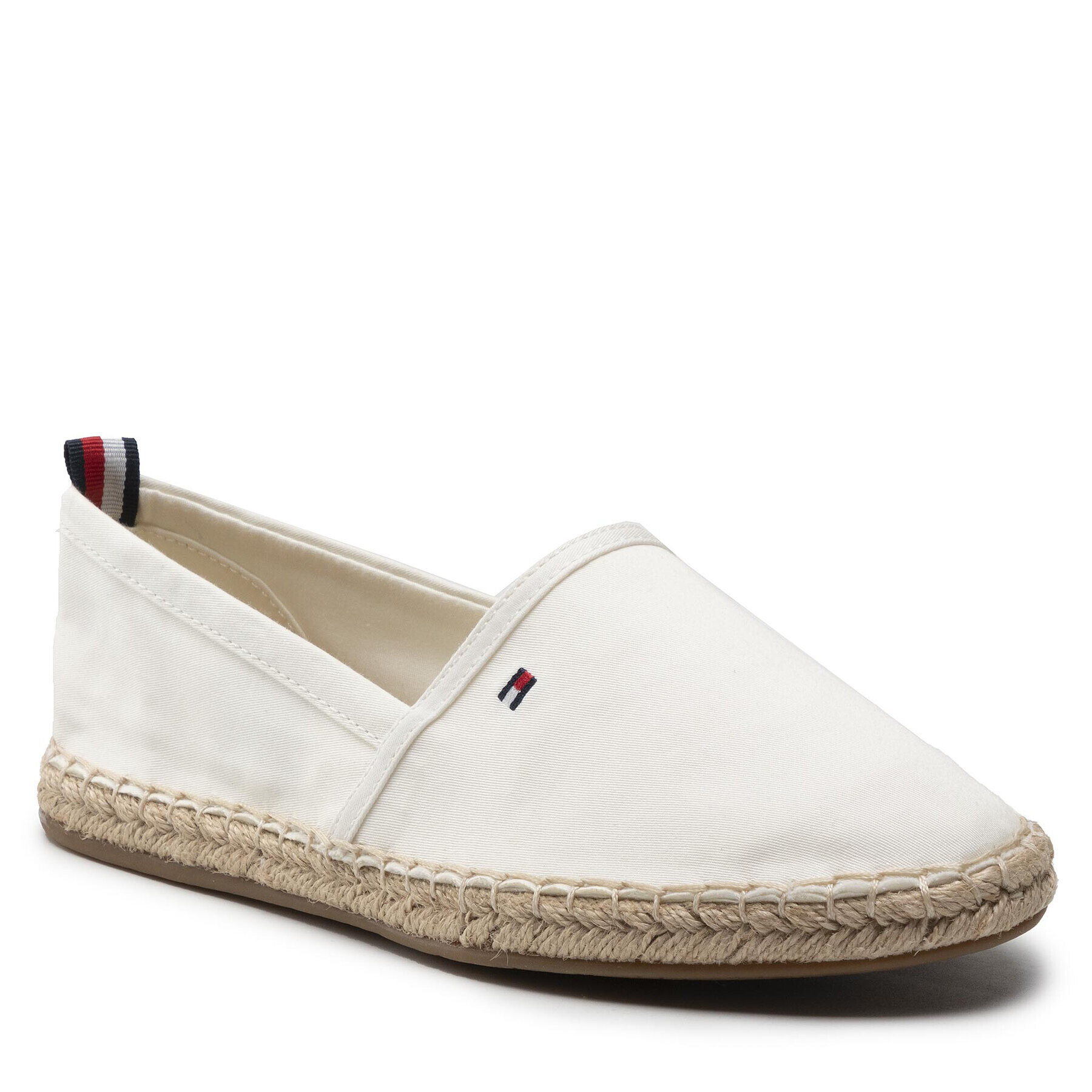 Tommy Hilfiger Еспадрили Basic Tommy Flat Espadrille FW0FW06497 Бежов - Pepit.bg