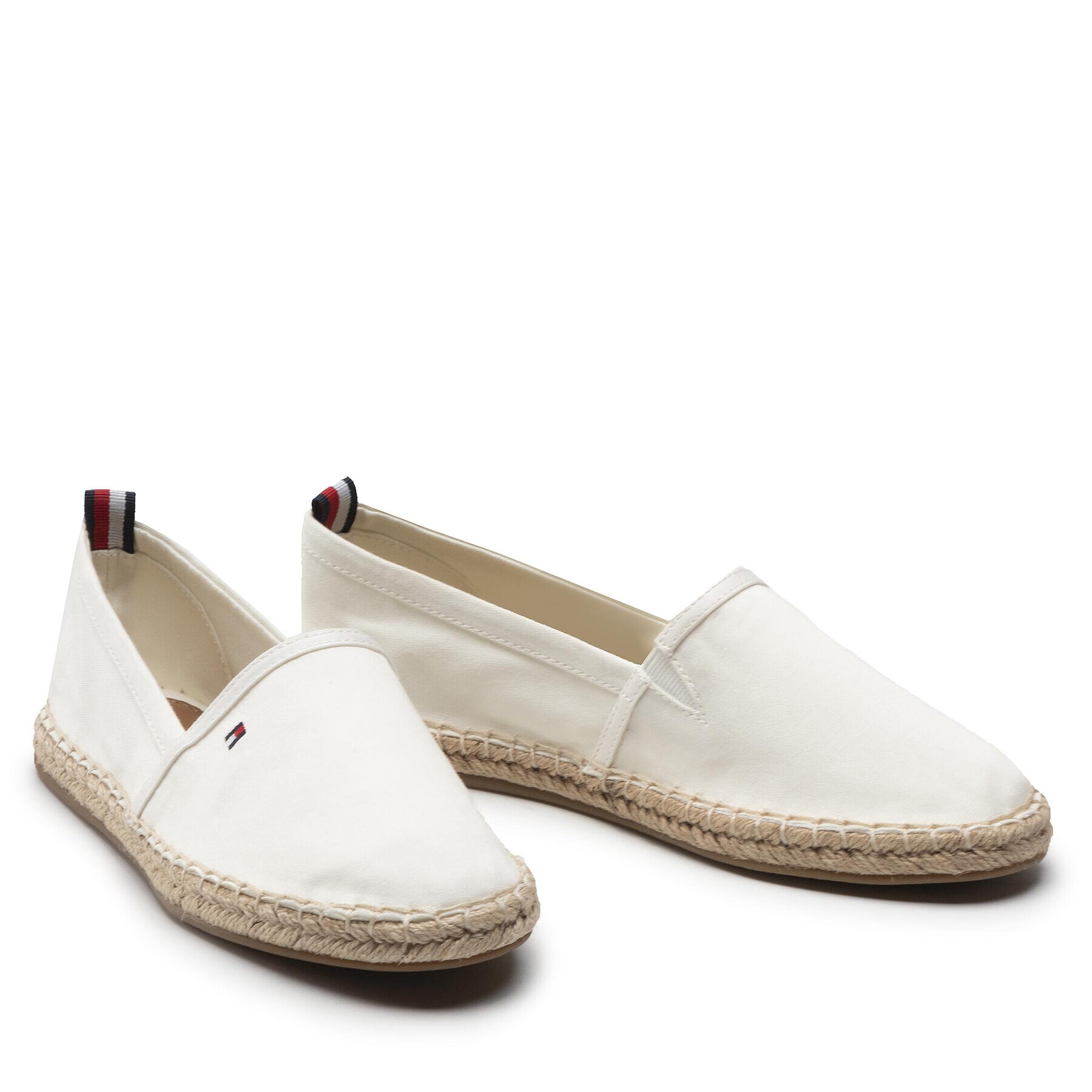 Tommy Hilfiger Еспадрили Basic Tommy Flat Espadrille FW0FW06497 Бежов - Pepit.bg