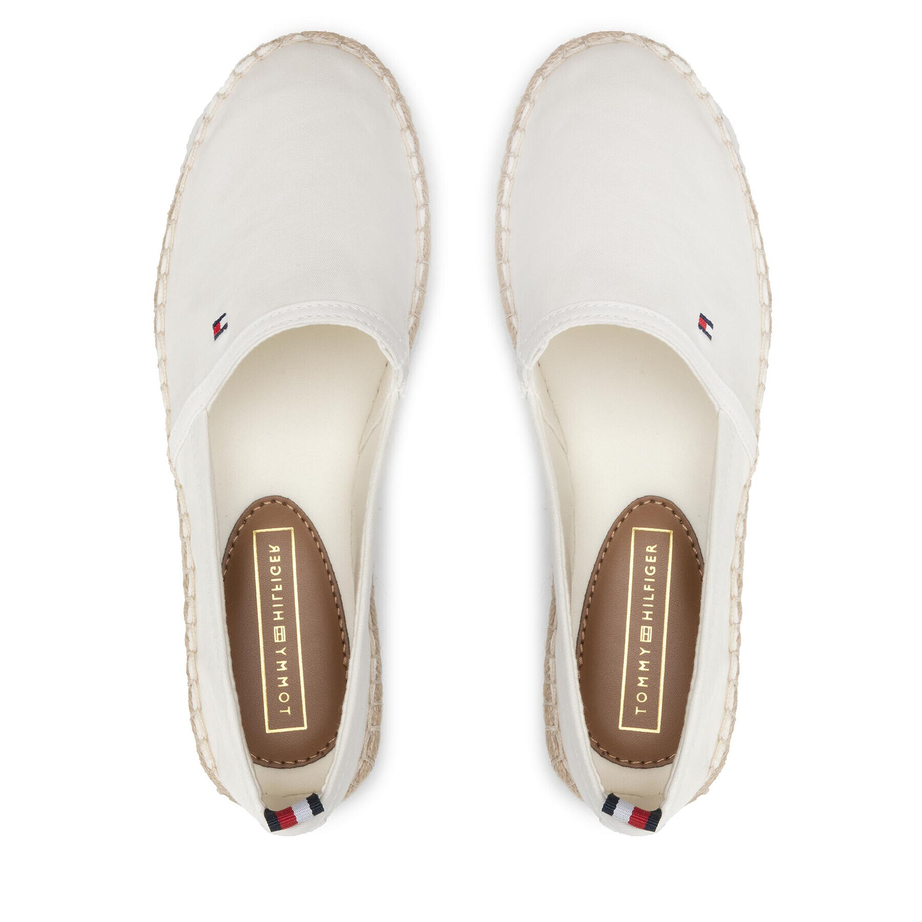 Tommy Hilfiger Еспадрили Basic Tommy Flat Espadrille FW0FW06497 Бежов - Pepit.bg