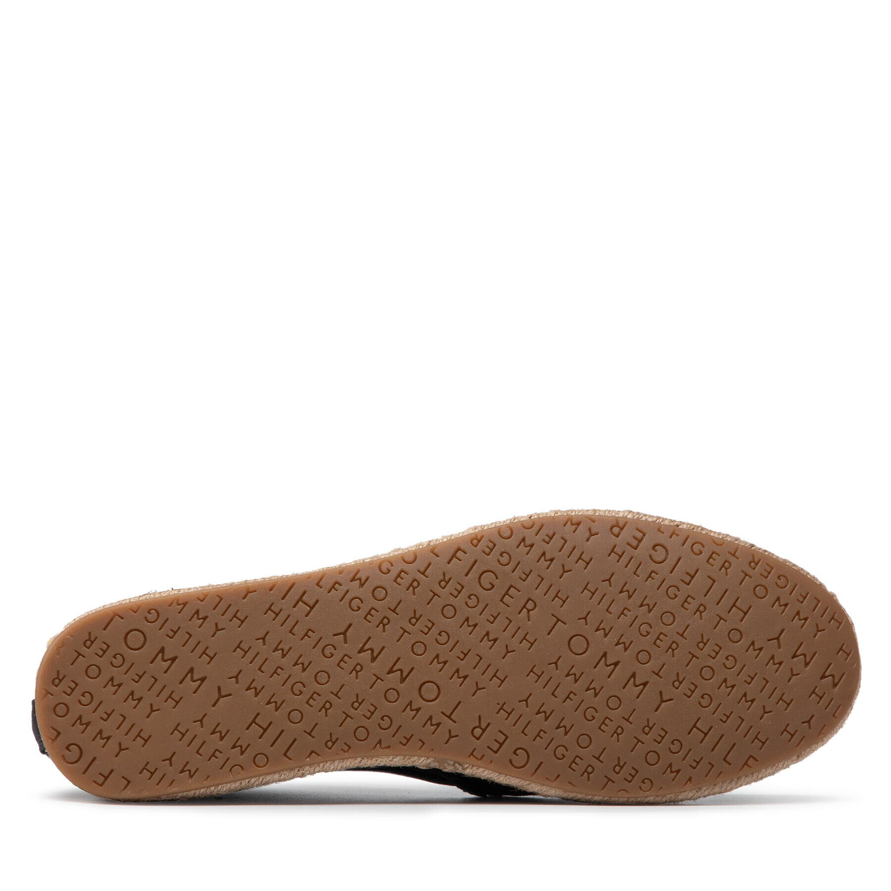 Tommy Hilfiger Еспадрили Basic Tommy Flat Espadrille FW0FW06497 Черен - Pepit.bg