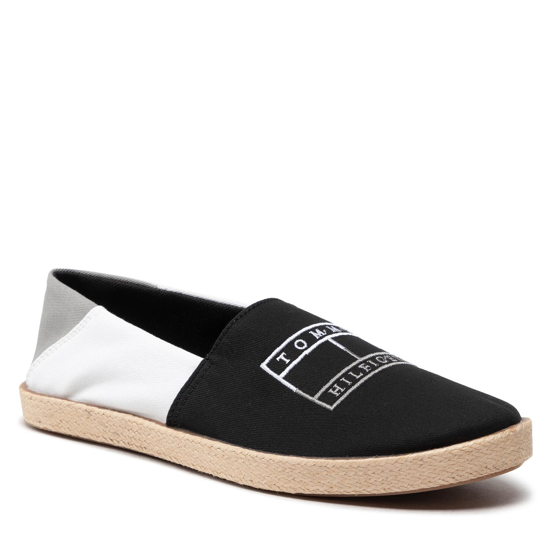 Tommy Hilfiger Еспадрили Color Block Espadrille FM0FM04057 Черен - Pepit.bg