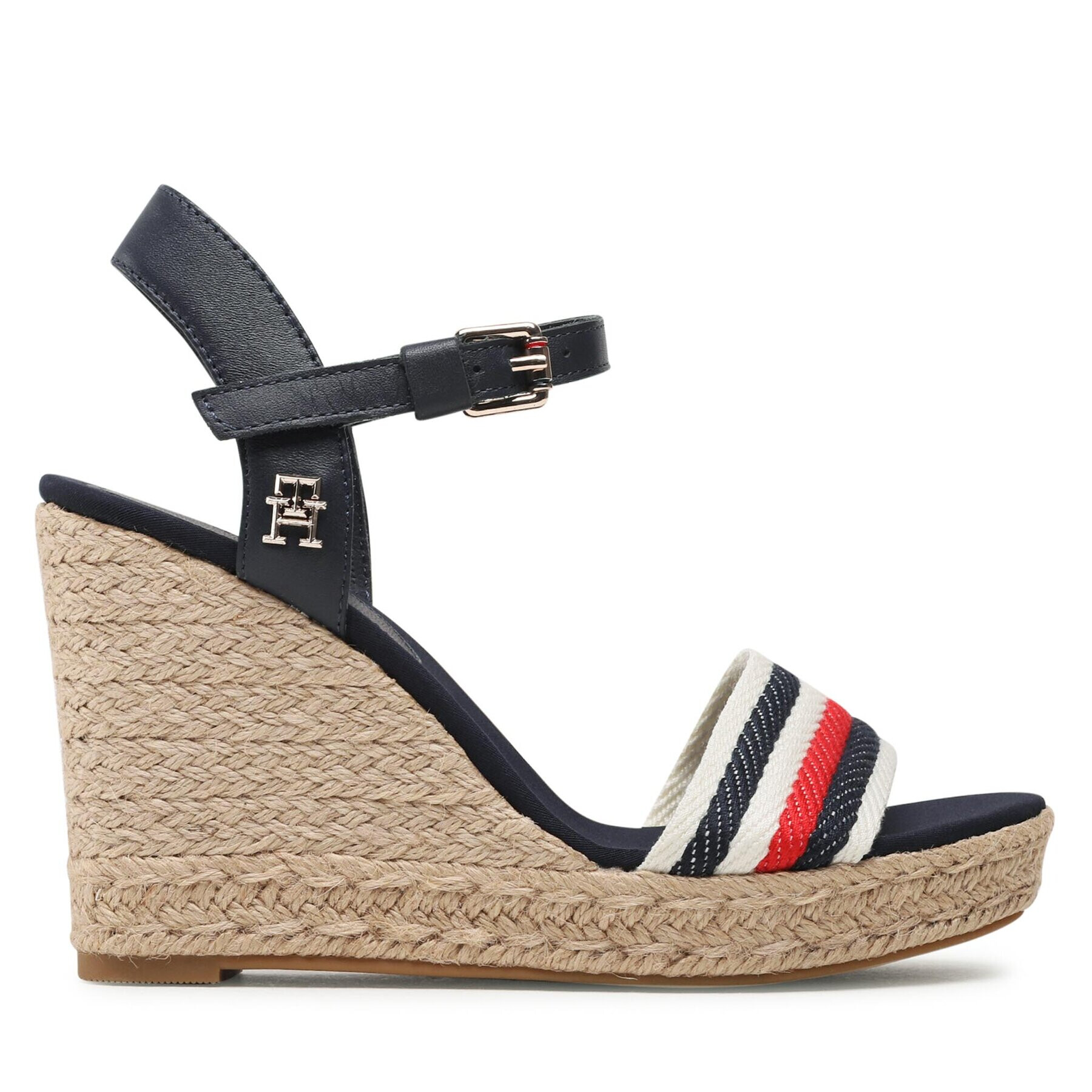 Tommy Hilfiger Еспадрили Corporate Wedge FW0FW07086 Цветен - Pepit.bg