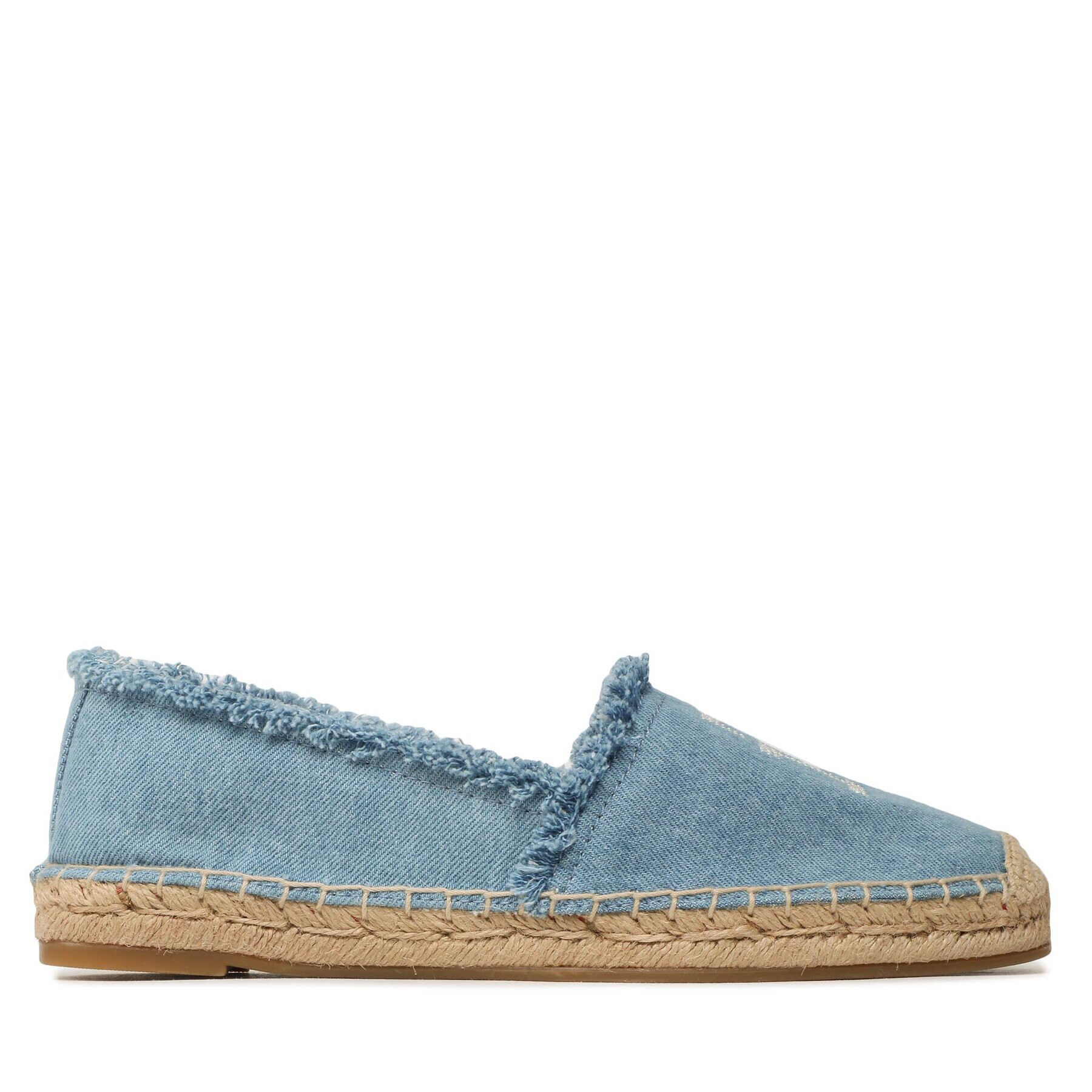 Tommy Hilfiger Еспадрили Denim Espadrille FW0FW07270 Син - Pepit.bg