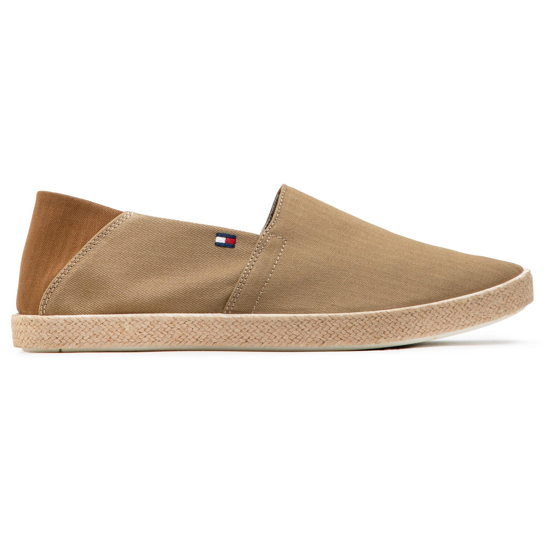 Tommy Hilfiger Еспадрили Easy Summer Slip On FM0FM00569 Бежов - Pepit.bg