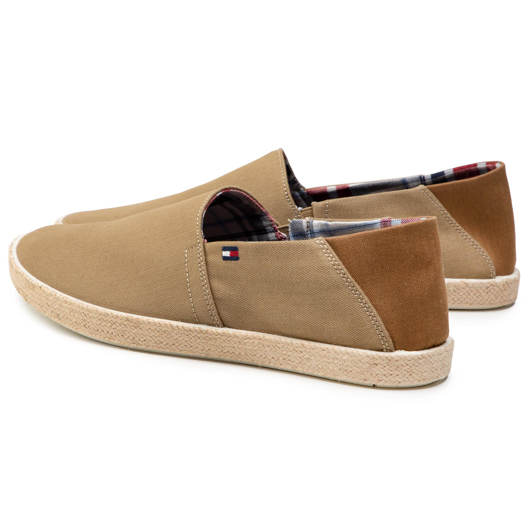 Tommy Hilfiger Еспадрили Easy Summer Slip On FM0FM00569 Бежов - Pepit.bg