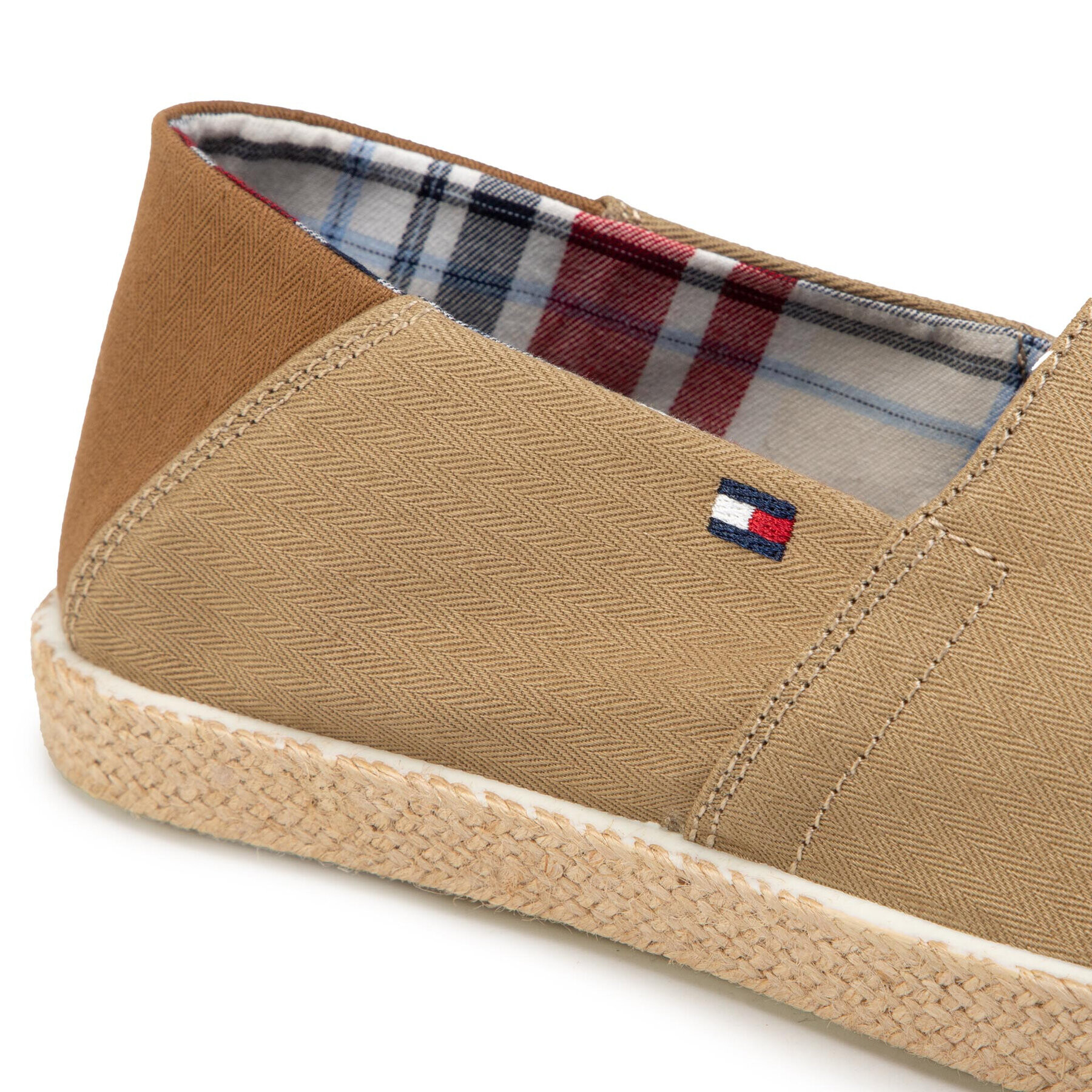 Tommy Hilfiger Еспадрили Easy Summer Slip On FM0FM00569 Бежов - Pepit.bg