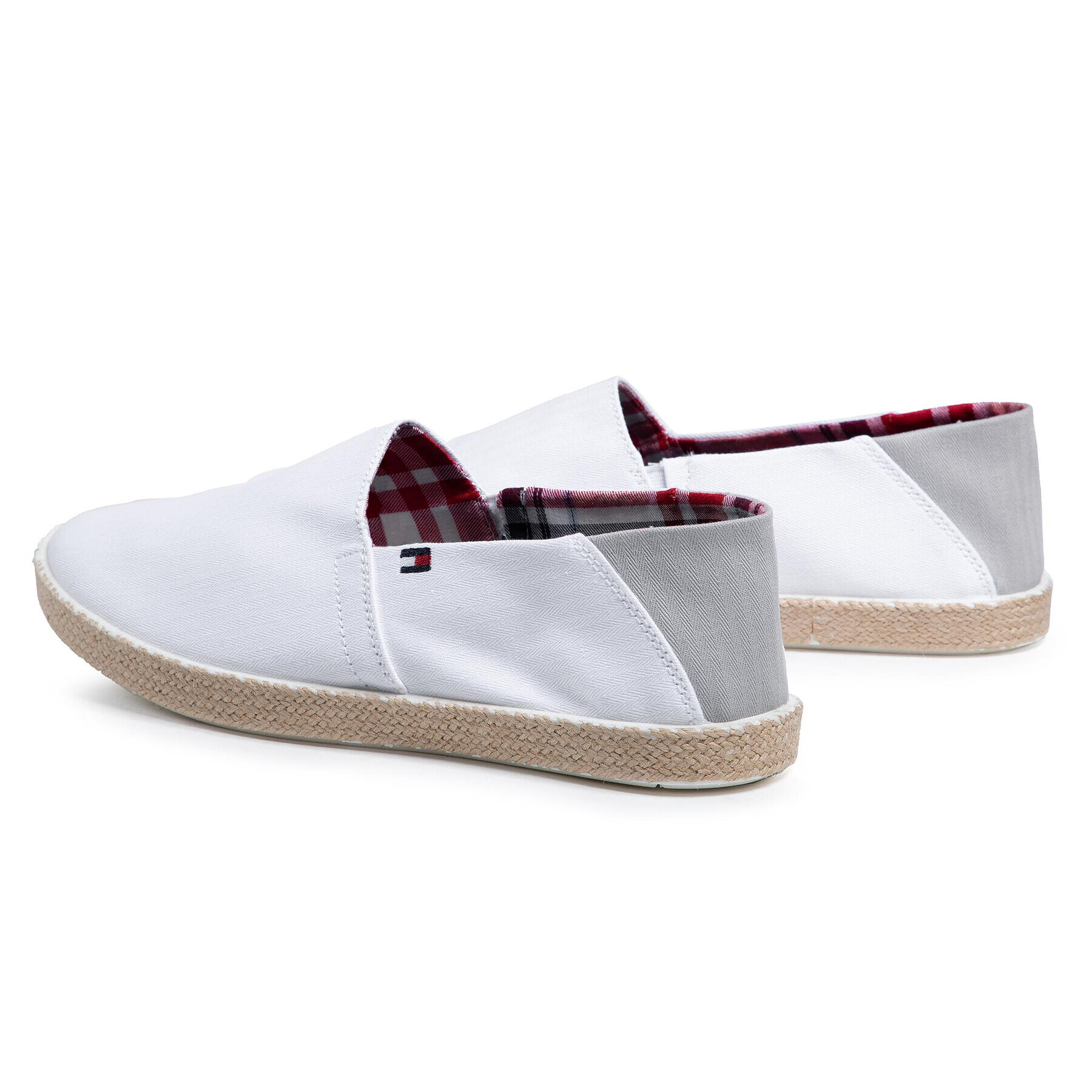 Tommy Hilfiger Еспадрили Easy Summer Slip On FM0FM00569 Бял - Pepit.bg