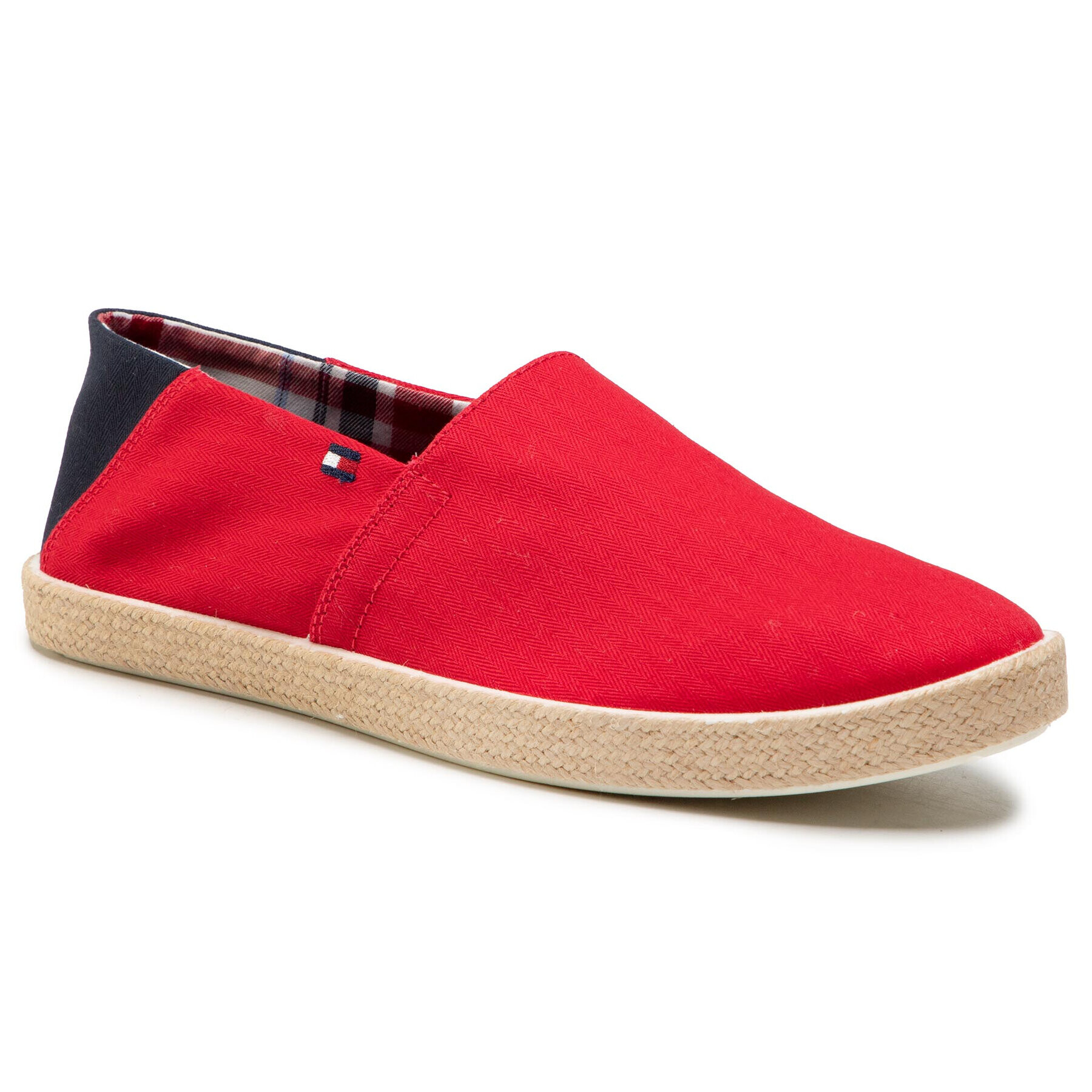 Tommy Hilfiger Еспадрили Easy Summer Slip On FM0FM00569 Червен - Pepit.bg