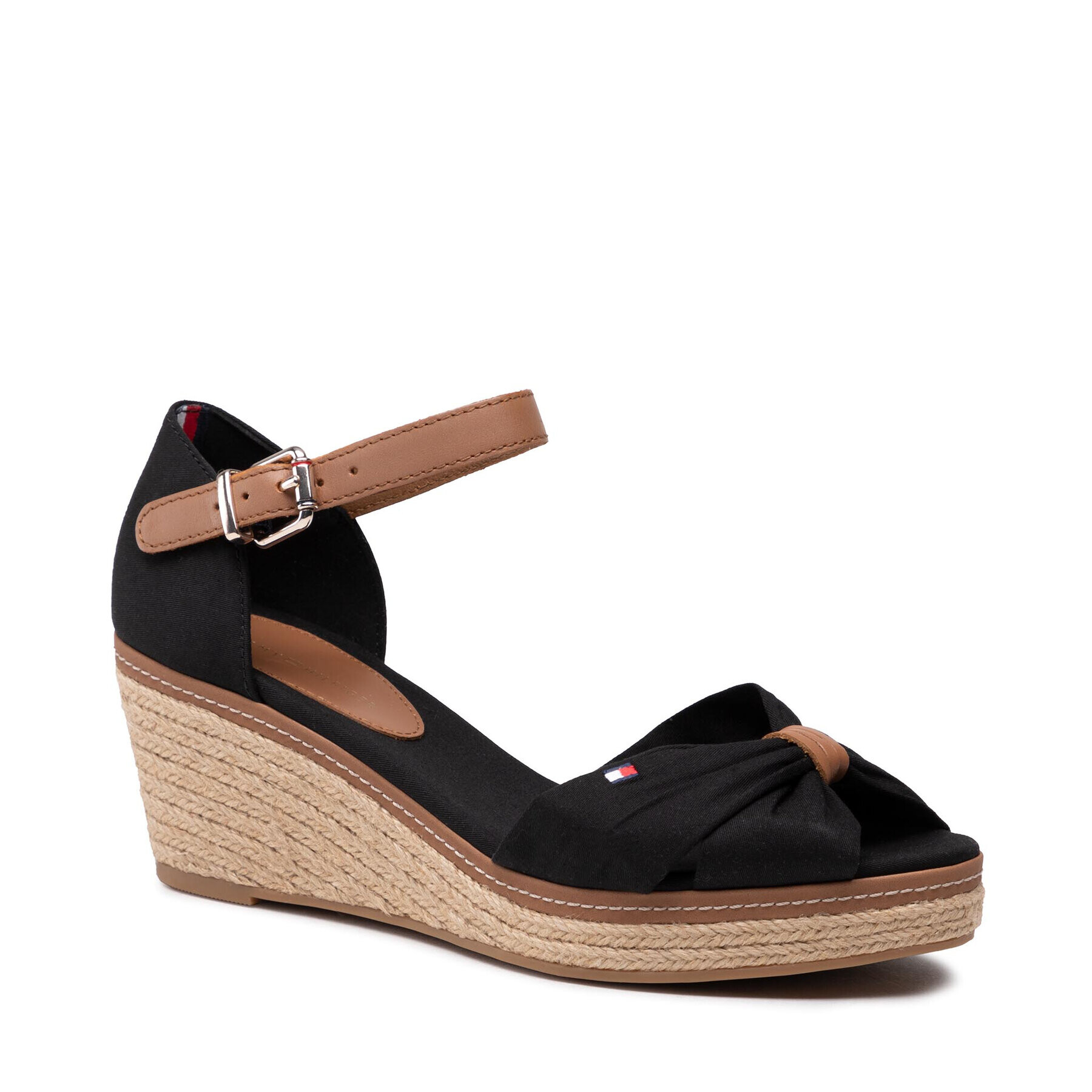 Tommy Hilfiger Еспадрили Elba 40D FW0FW00906 Черен - Pepit.bg