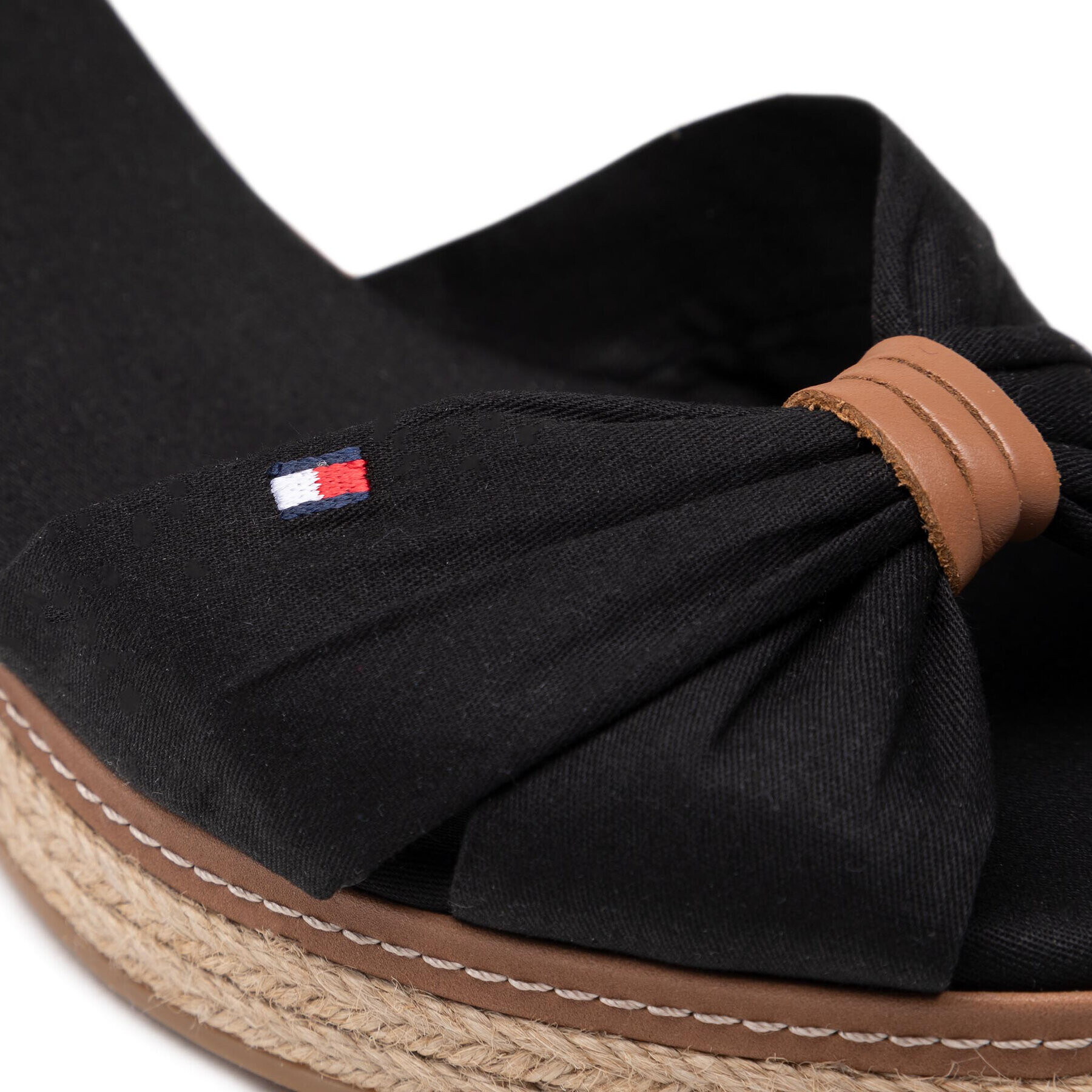 Tommy Hilfiger Еспадрили Elba 40D FW0FW00906 Черен - Pepit.bg