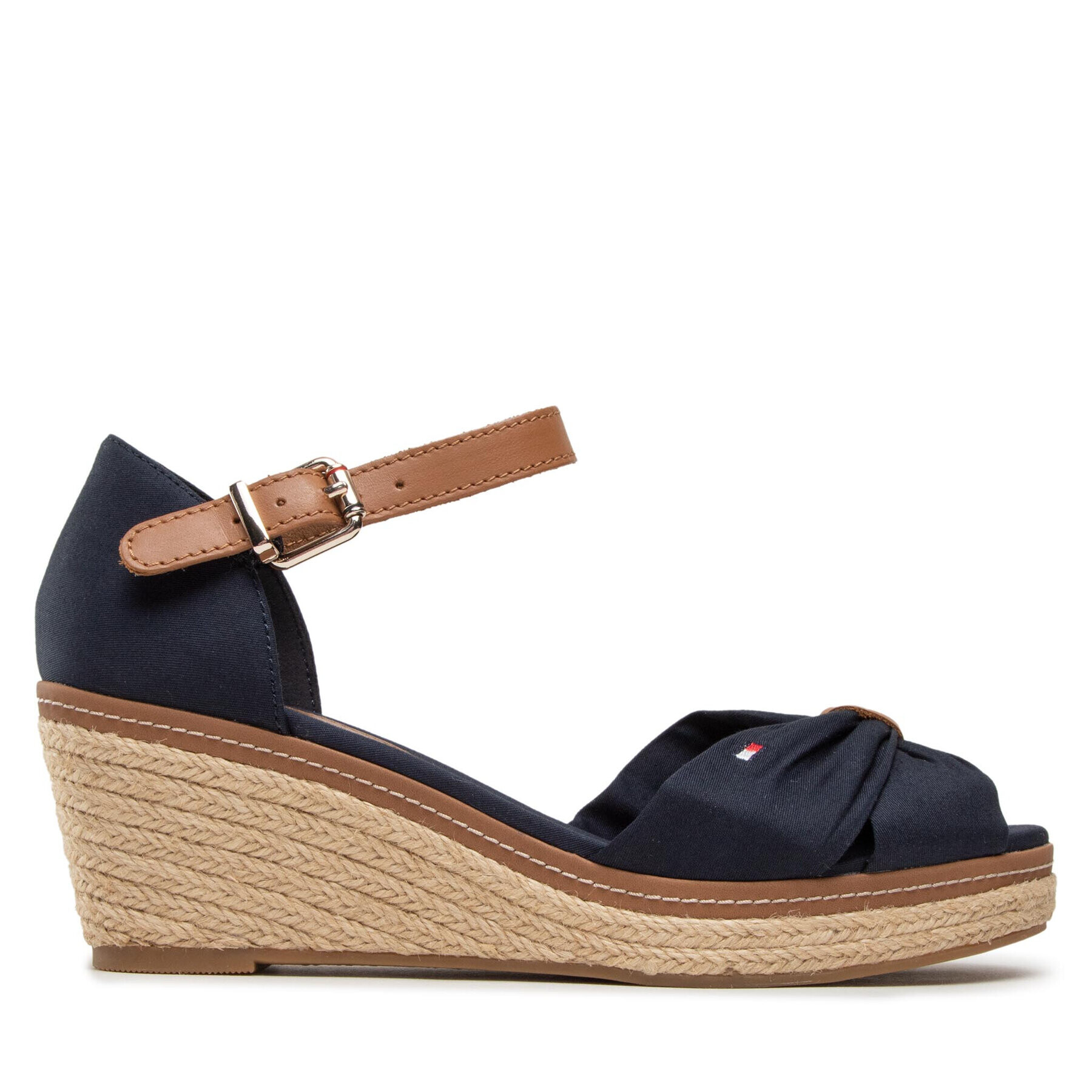 Tommy Hilfiger Еспадрили Elba 40D FW0FW00906 Тъмносин - Pepit.bg