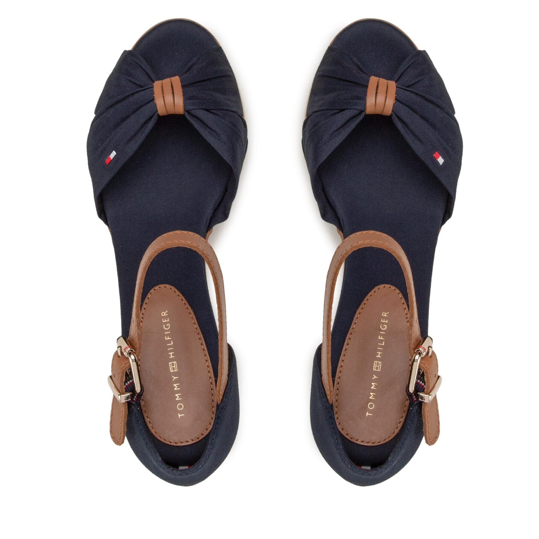 Tommy Hilfiger Еспадрили Elba 40D FW0FW00906 Тъмносин - Pepit.bg