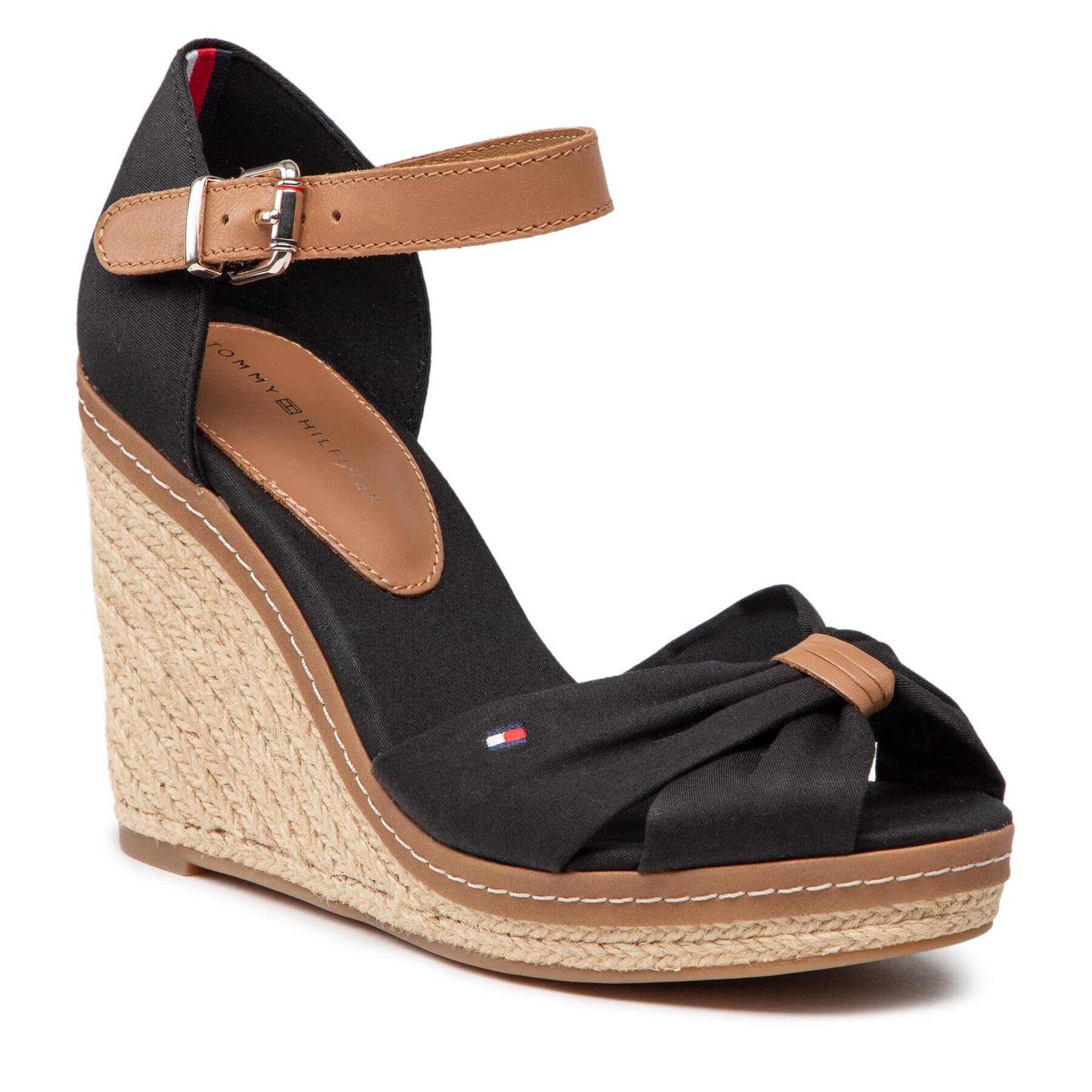 Tommy Hilfiger Еспадрили Elena 56D FW0FW00905 Черен - Pepit.bg