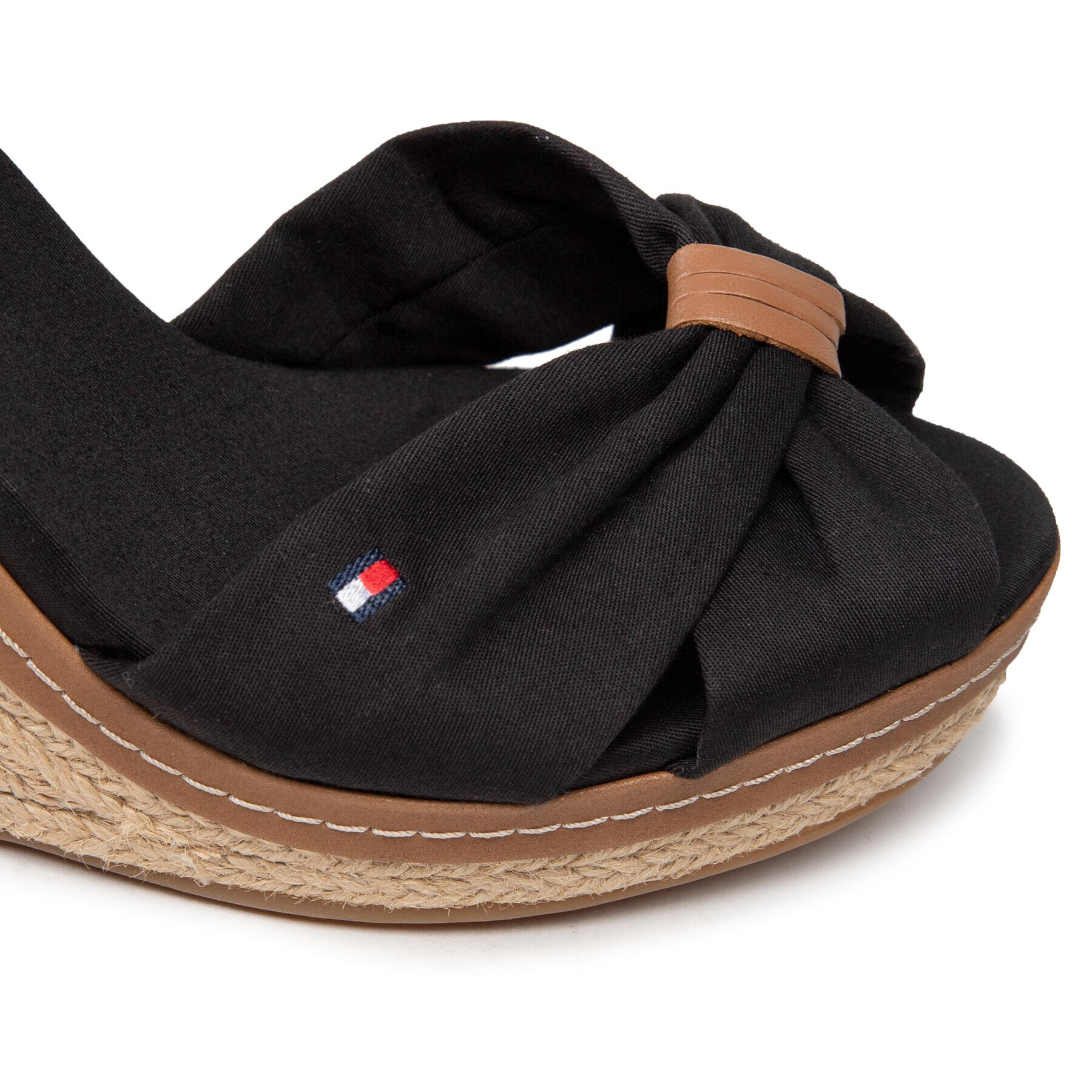 Tommy Hilfiger Еспадрили Elena 56D FW0FW00905 Черен - Pepit.bg