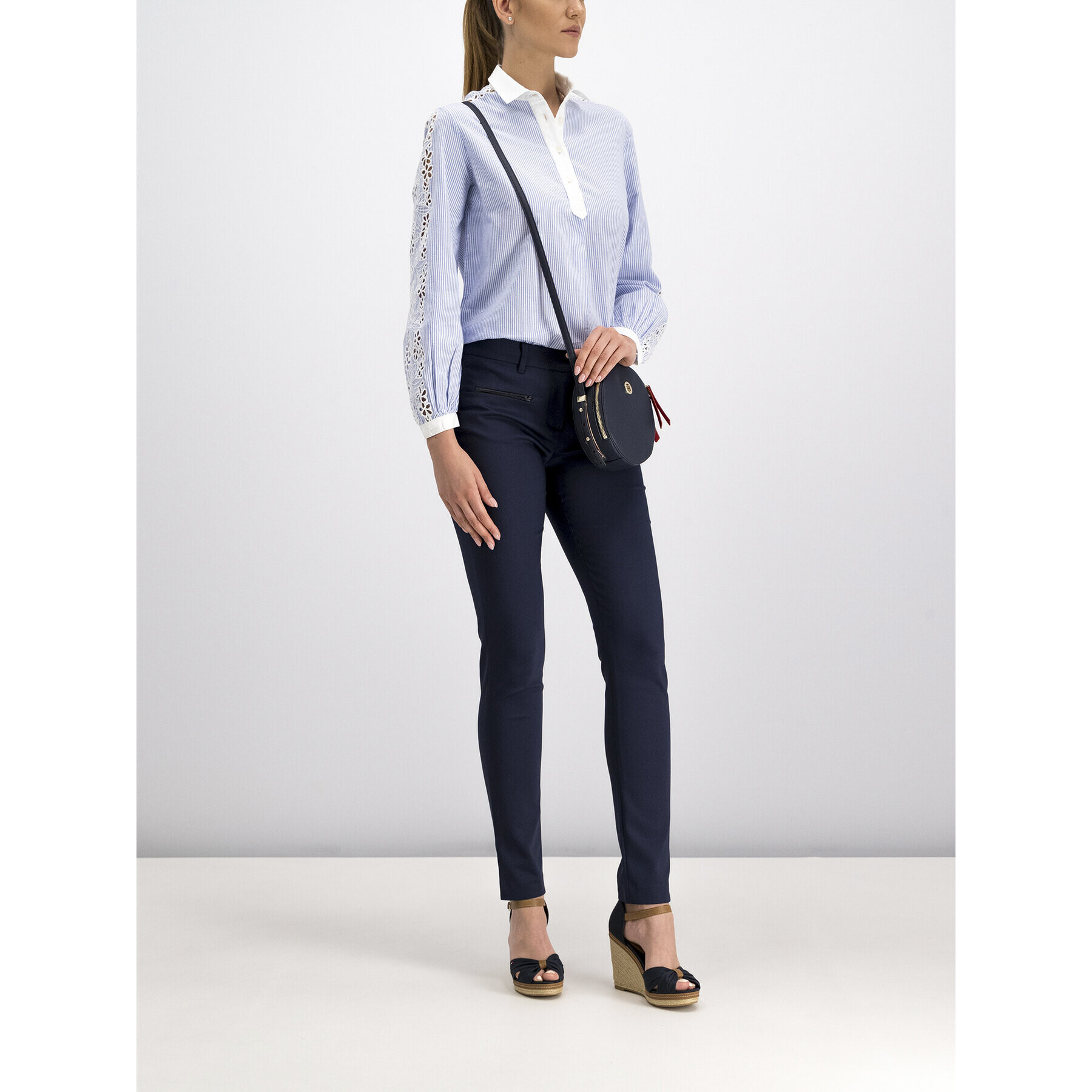 Tommy Hilfiger Еспадрили Elena 56D FW0FW00905 Тъмносин - Pepit.bg