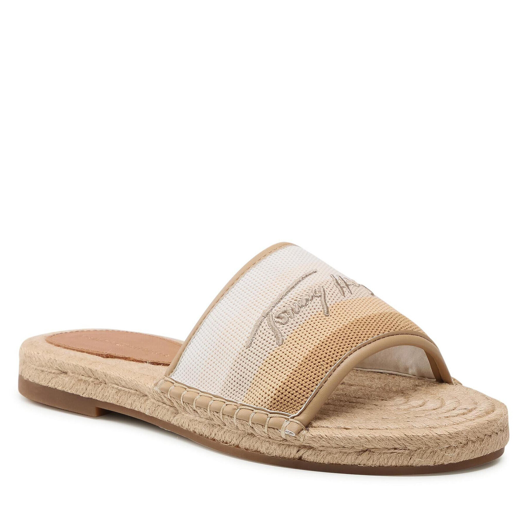 Tommy Hilfiger Еспадрили Gradient Mule Espadrille FW0FW05625 Бежов - Pepit.bg
