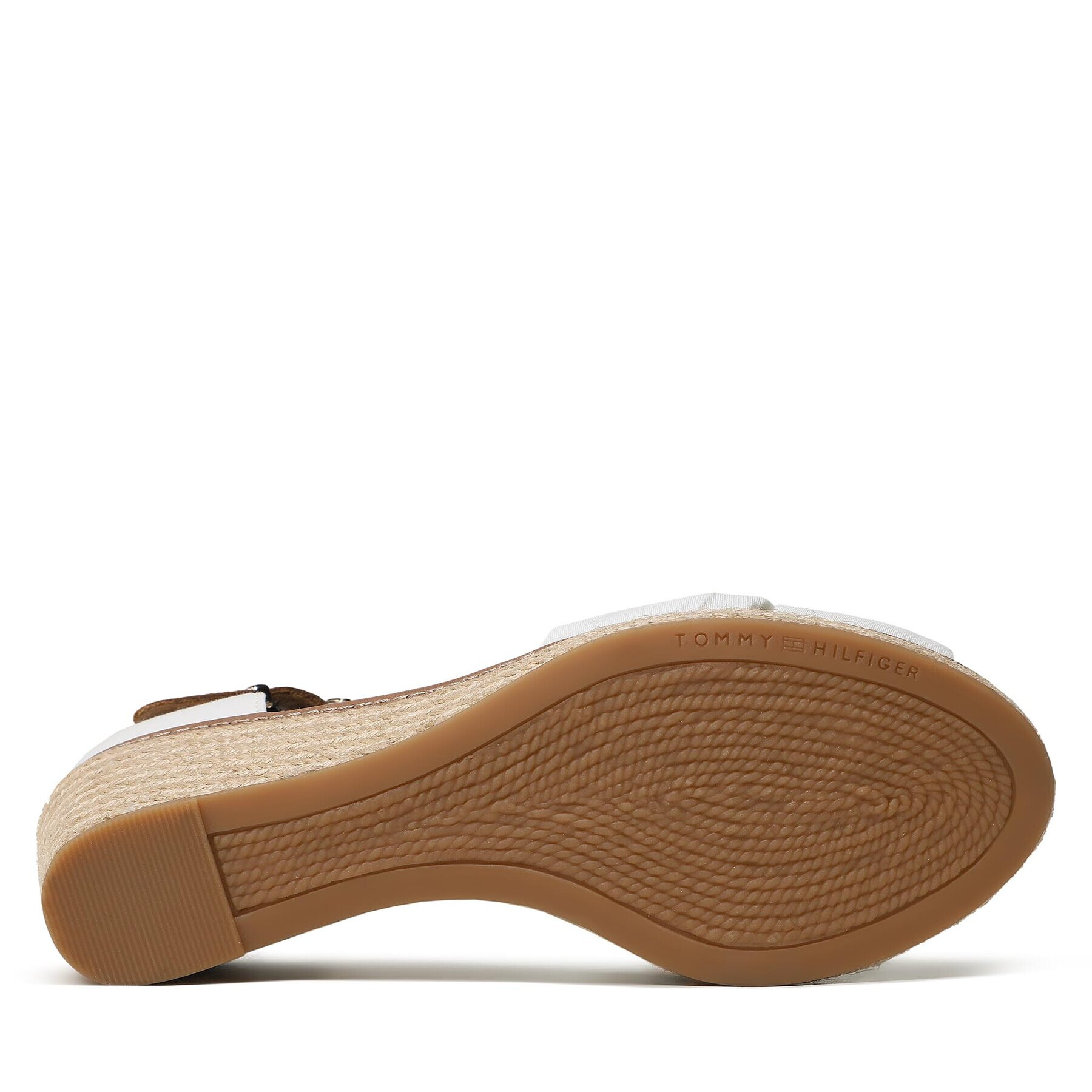 Tommy Hilfiger Еспадрили Iconic Elba Sandal FW0FW00906 Бял - Pepit.bg