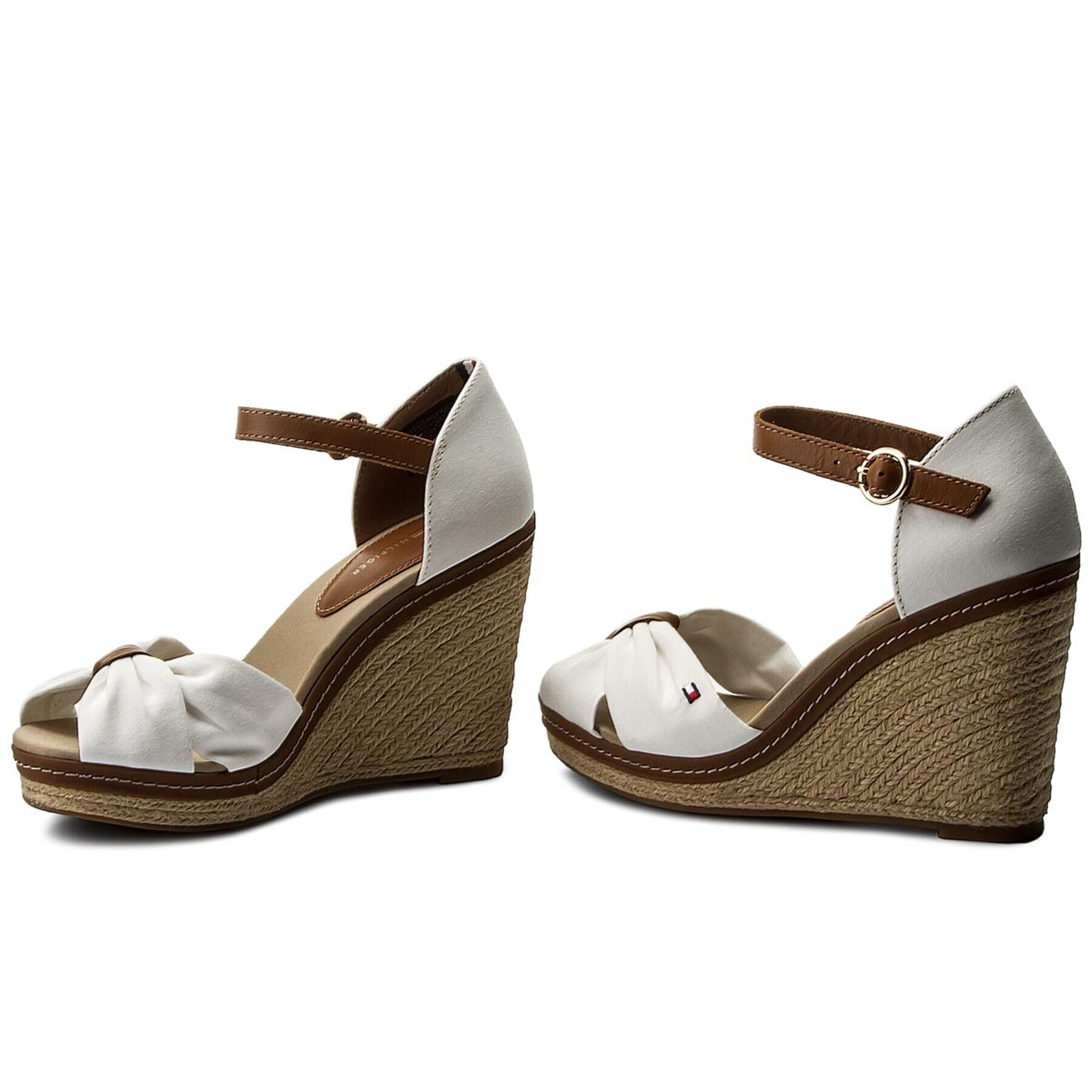 Tommy Hilfiger Еспадрили Iconic Elena Sandal FW0FW00905 Бял - Pepit.bg