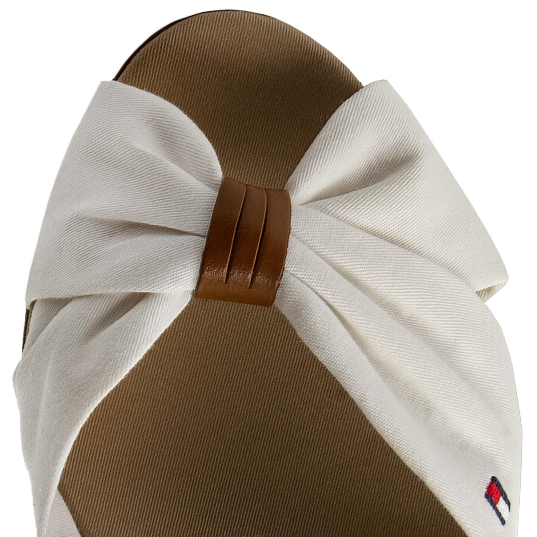 Tommy Hilfiger Еспадрили Iconic Elena Sandal FW0FW00905 Бял - Pepit.bg