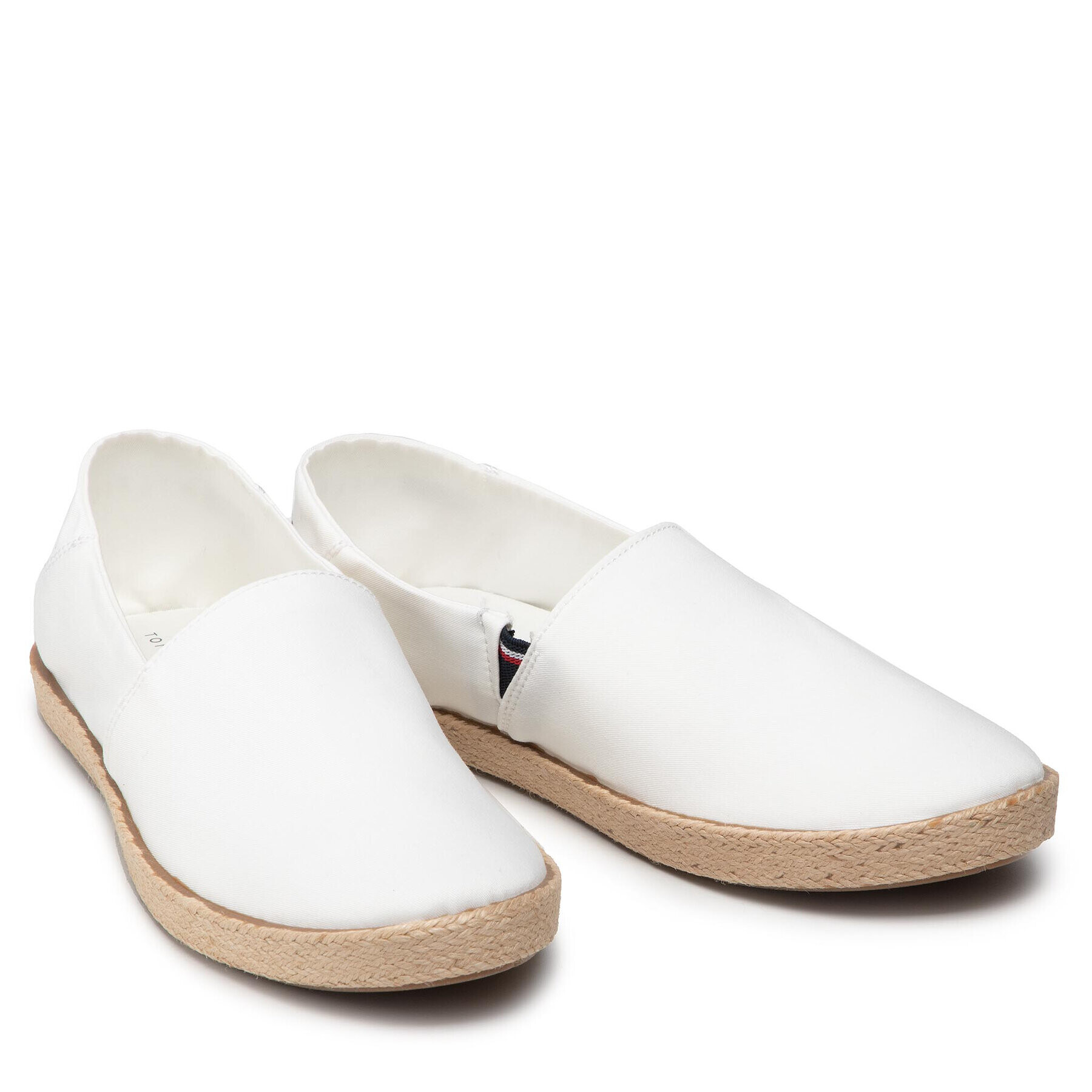 Tommy Hilfiger Еспадрили Recykled Chambry Slip On FM0FM03966 Бежов - Pepit.bg