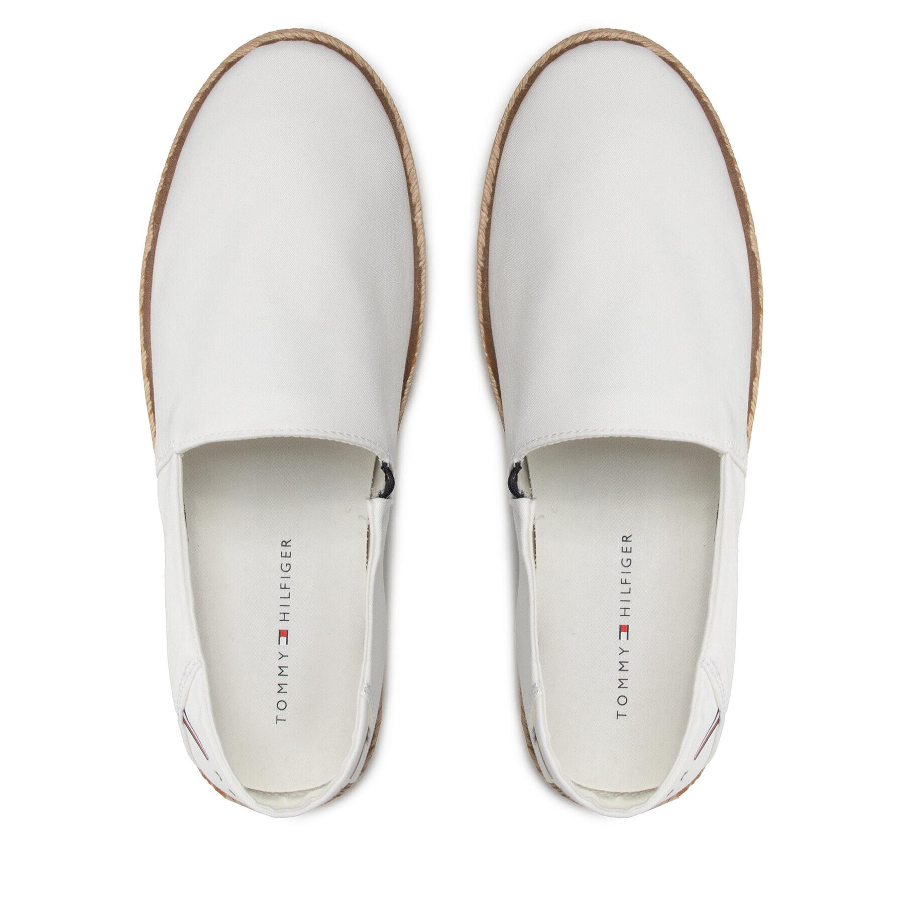 Tommy Hilfiger Еспадрили Recykled Chambry Slip On FM0FM03966 Бежов - Pepit.bg