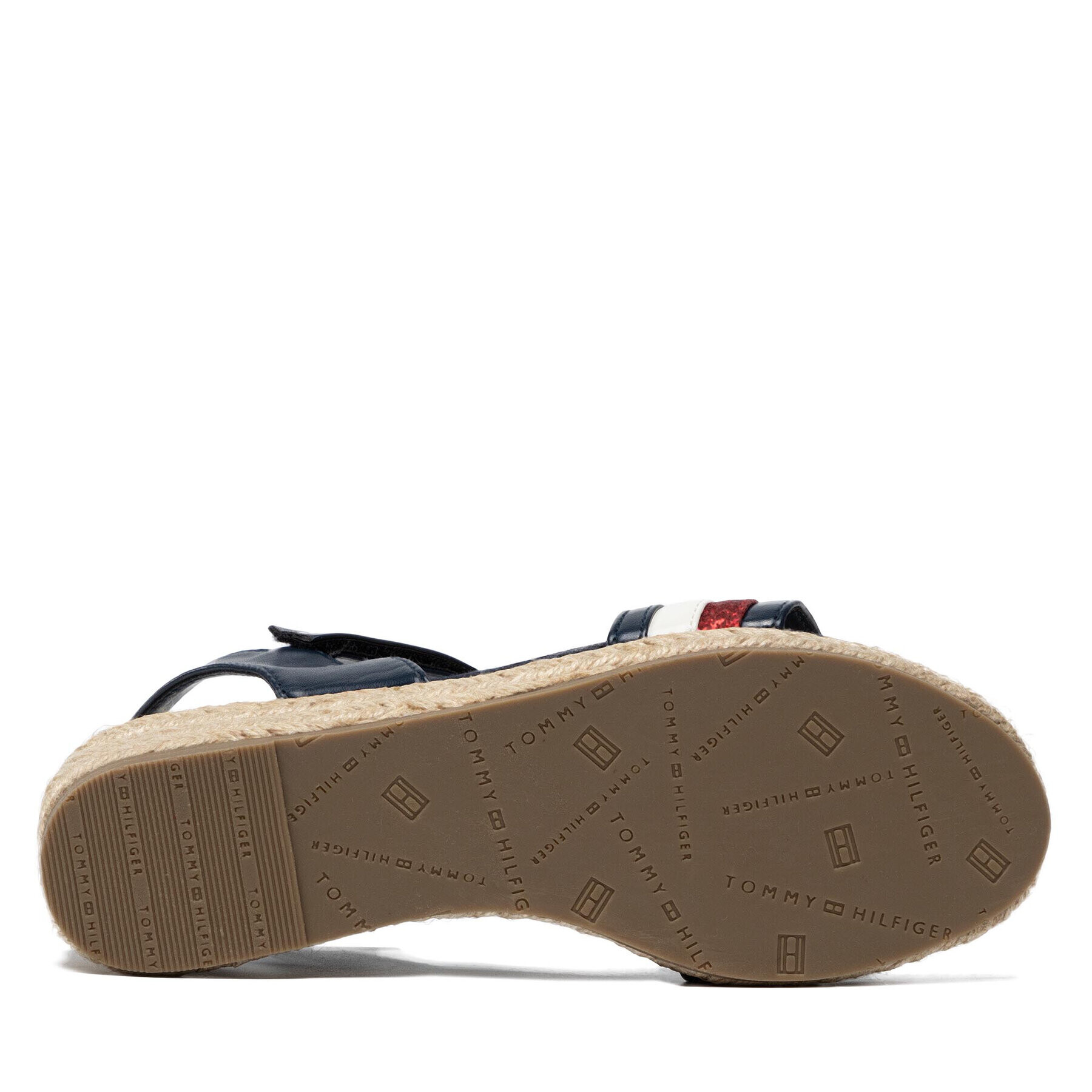 Tommy Hilfiger Еспадрили Rope Wedge Sandal T3A7-32188-1379 M Тъмносин - Pepit.bg