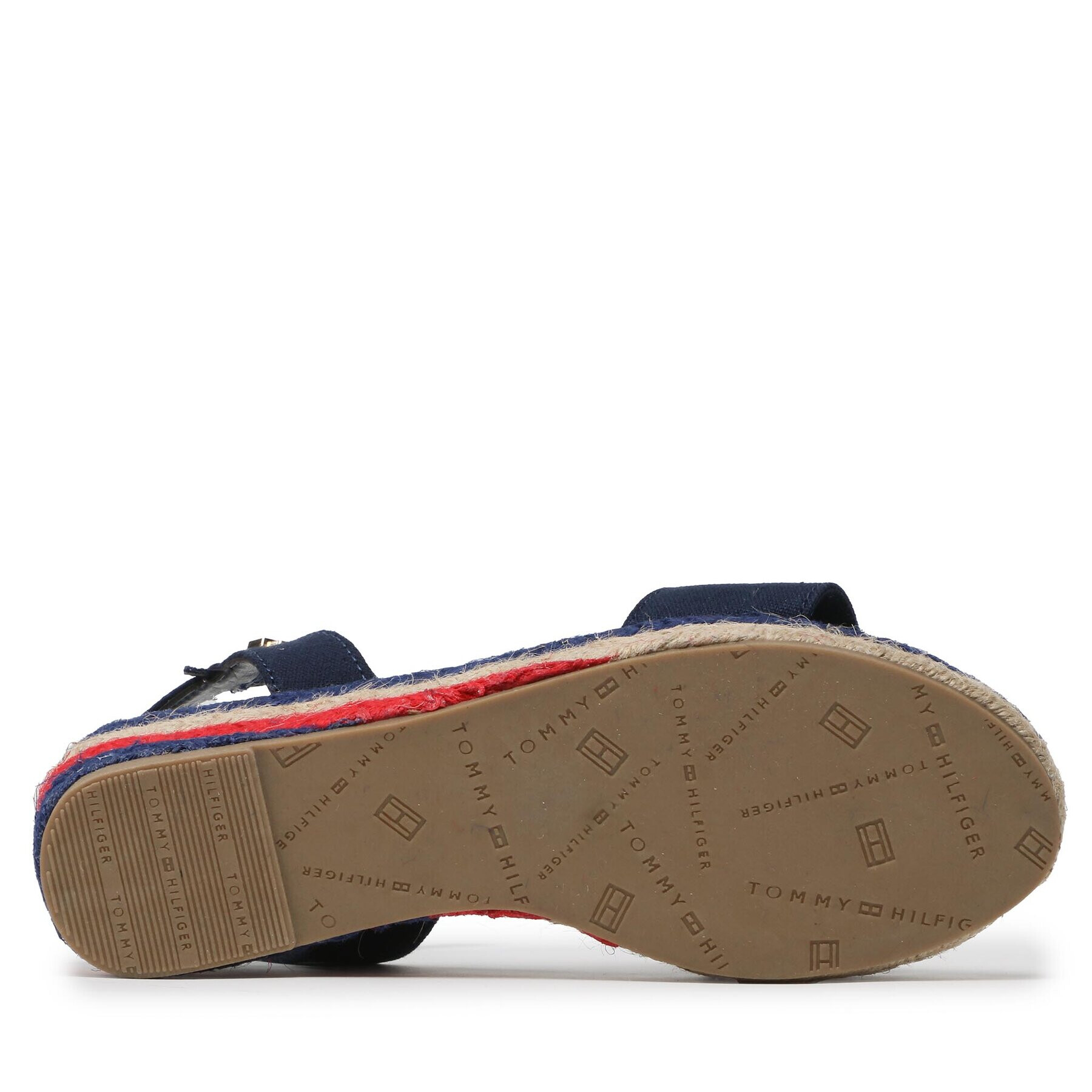 Tommy Hilfiger Еспадрили Rope Wedge T3A7-32778-0048800 M Тъмносин - Pepit.bg