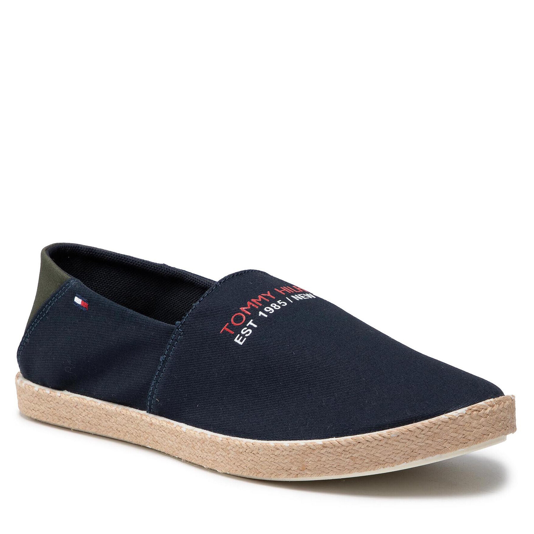 Tommy Hilfiger Еспадрили Sporty Seasonal Espadrille FM0FM03712 Тъмносин - Pepit.bg