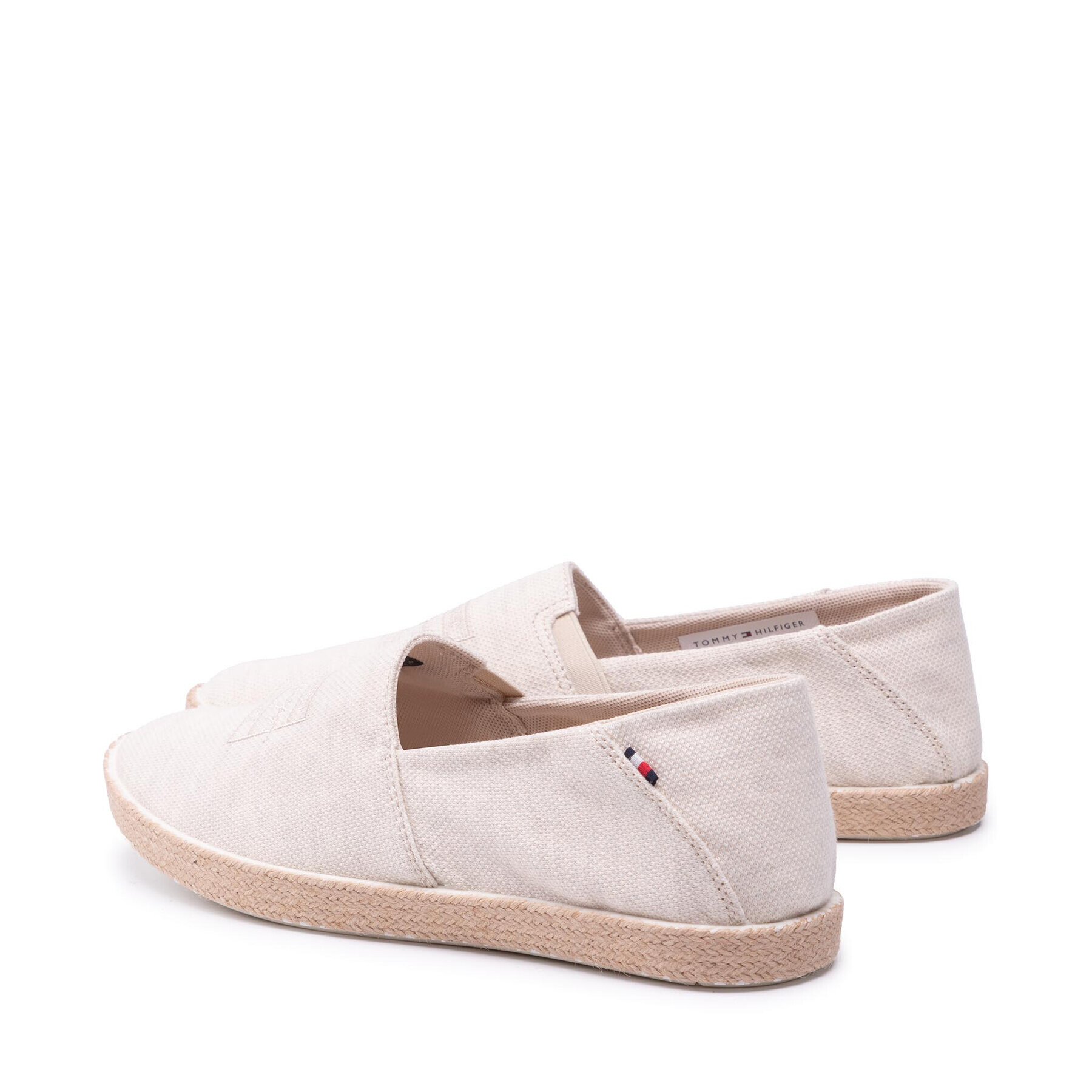 Tommy Hilfiger Еспадрили Sustainable Plant Dye Espadrille FM0FM03645 Бежов - Pepit.bg