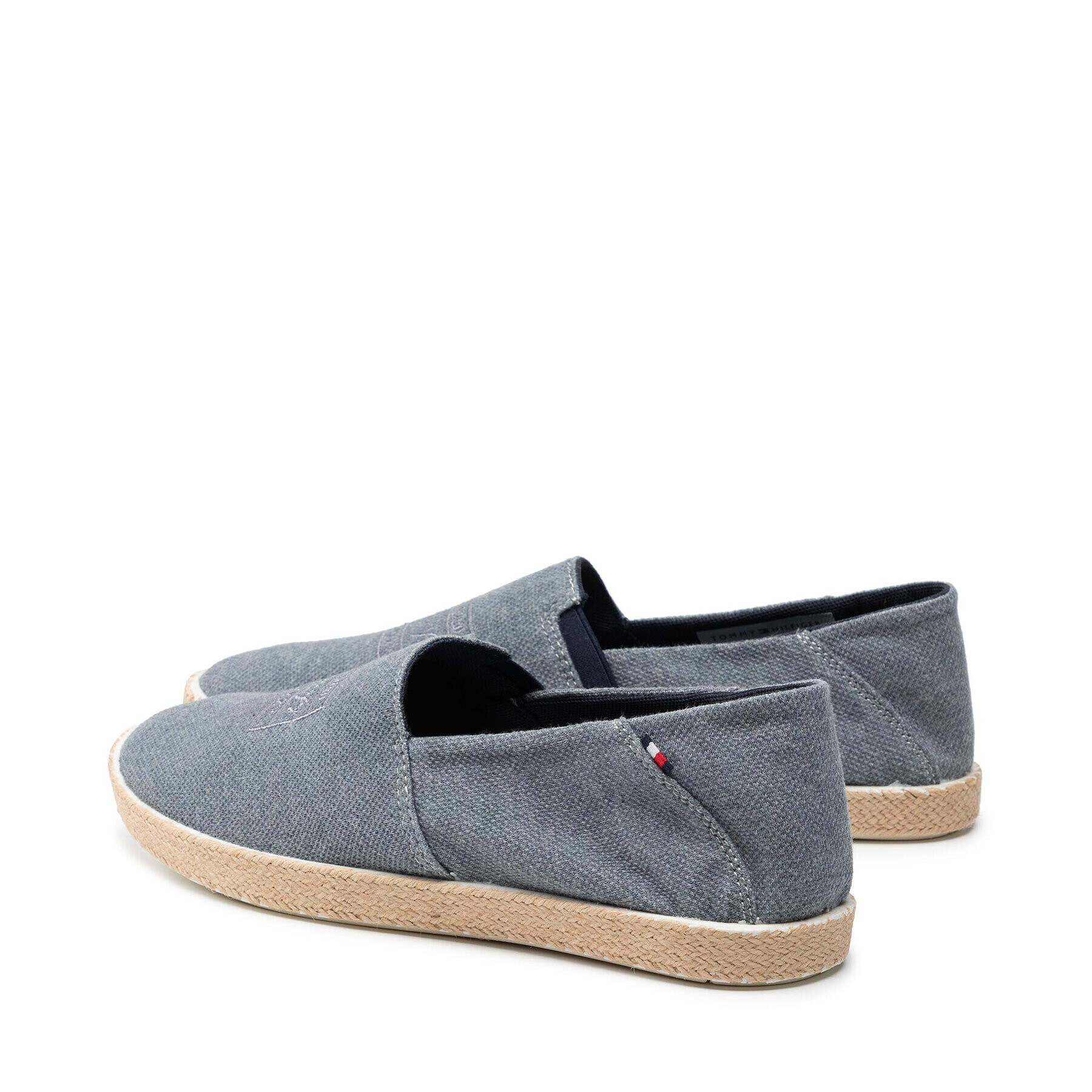 Tommy Hilfiger Еспадрили Sustainable Plant Dye Espadrille FM0FM03645 Тъмносин - Pepit.bg