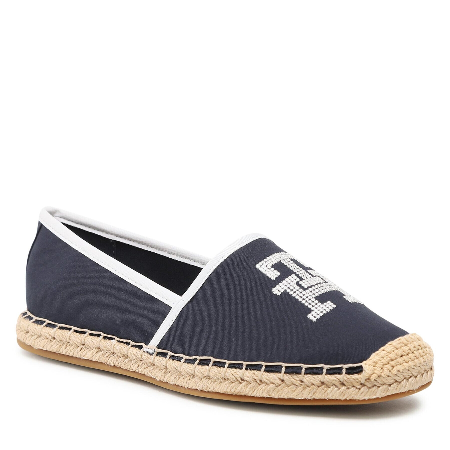 Tommy Hilfiger Еспадрили Th Embroidered Espadrille FW0FW07101 Тъмносин - Pepit.bg