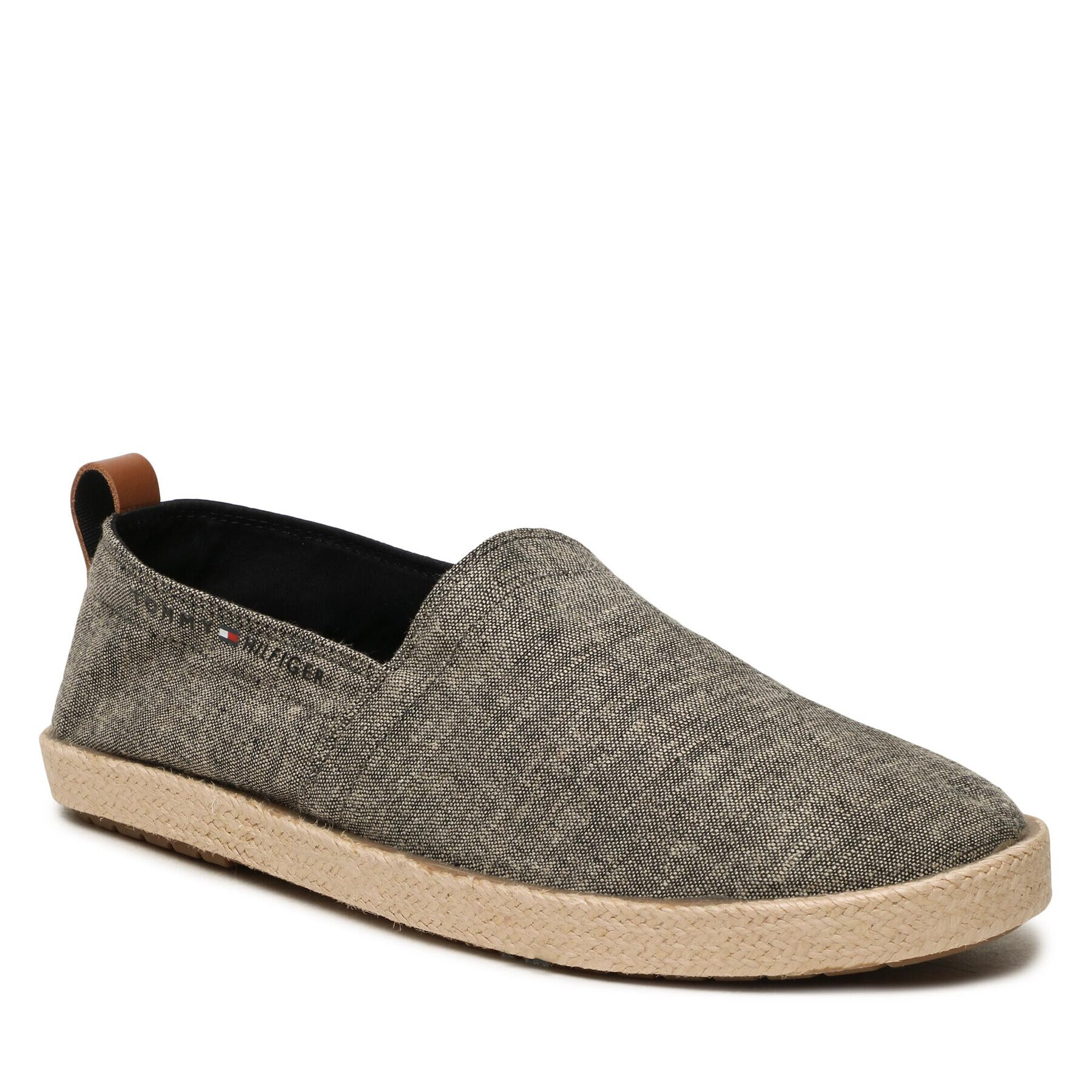 Tommy Hilfiger Еспадрили Th Espadrille Core Chambray FM0FM04451 Черен - Pepit.bg