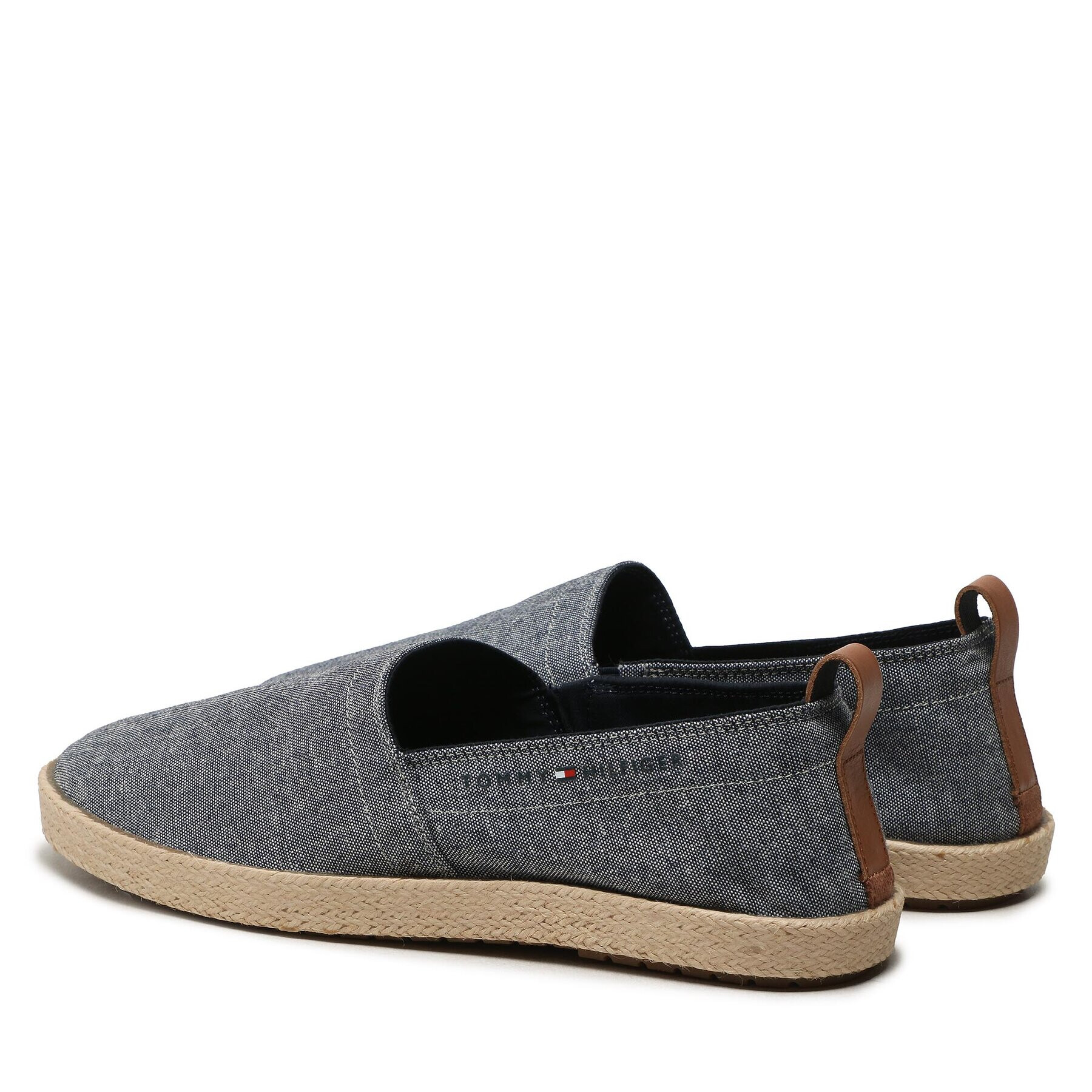 Tommy Hilfiger Еспадрили Th Espadrille Core Chambray FM0FM04451 Тъмносин - Pepit.bg