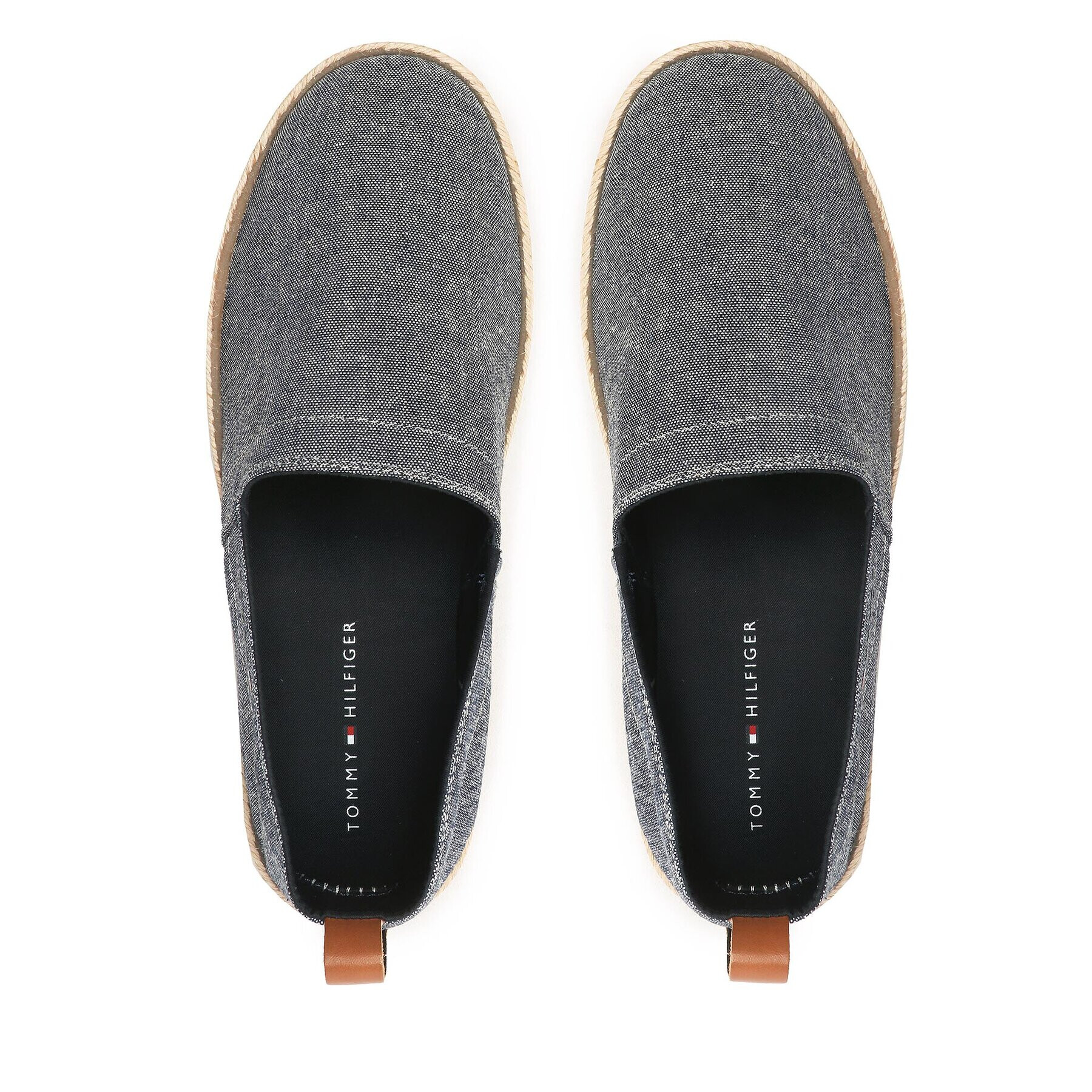 Tommy Hilfiger Еспадрили Th Espadrille Core Chambray FM0FM04451 Тъмносин - Pepit.bg