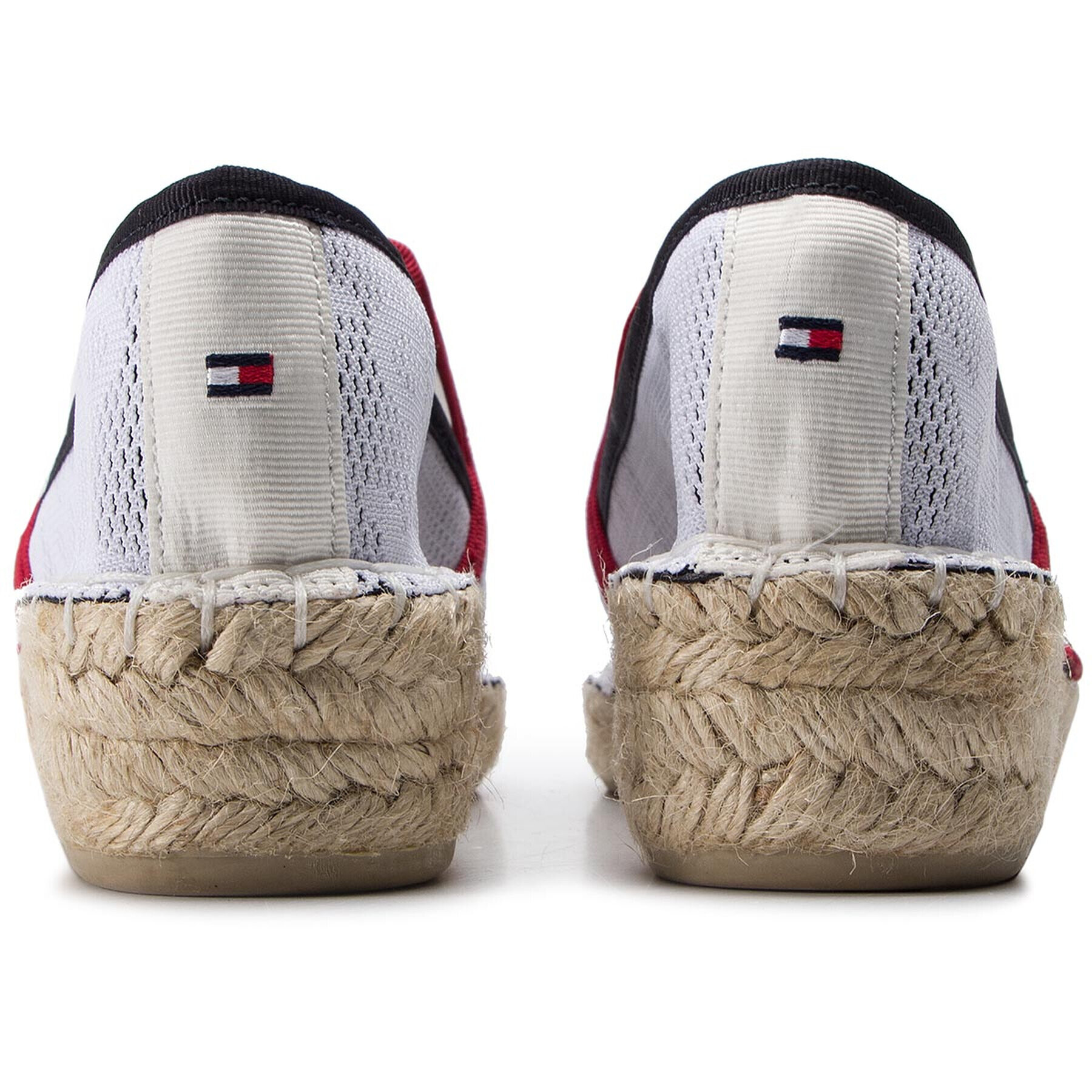 Tommy Hilfiger Еспадрили Tommy Mesh Sporty Espadrille FW0FW03792 Бял - Pepit.bg