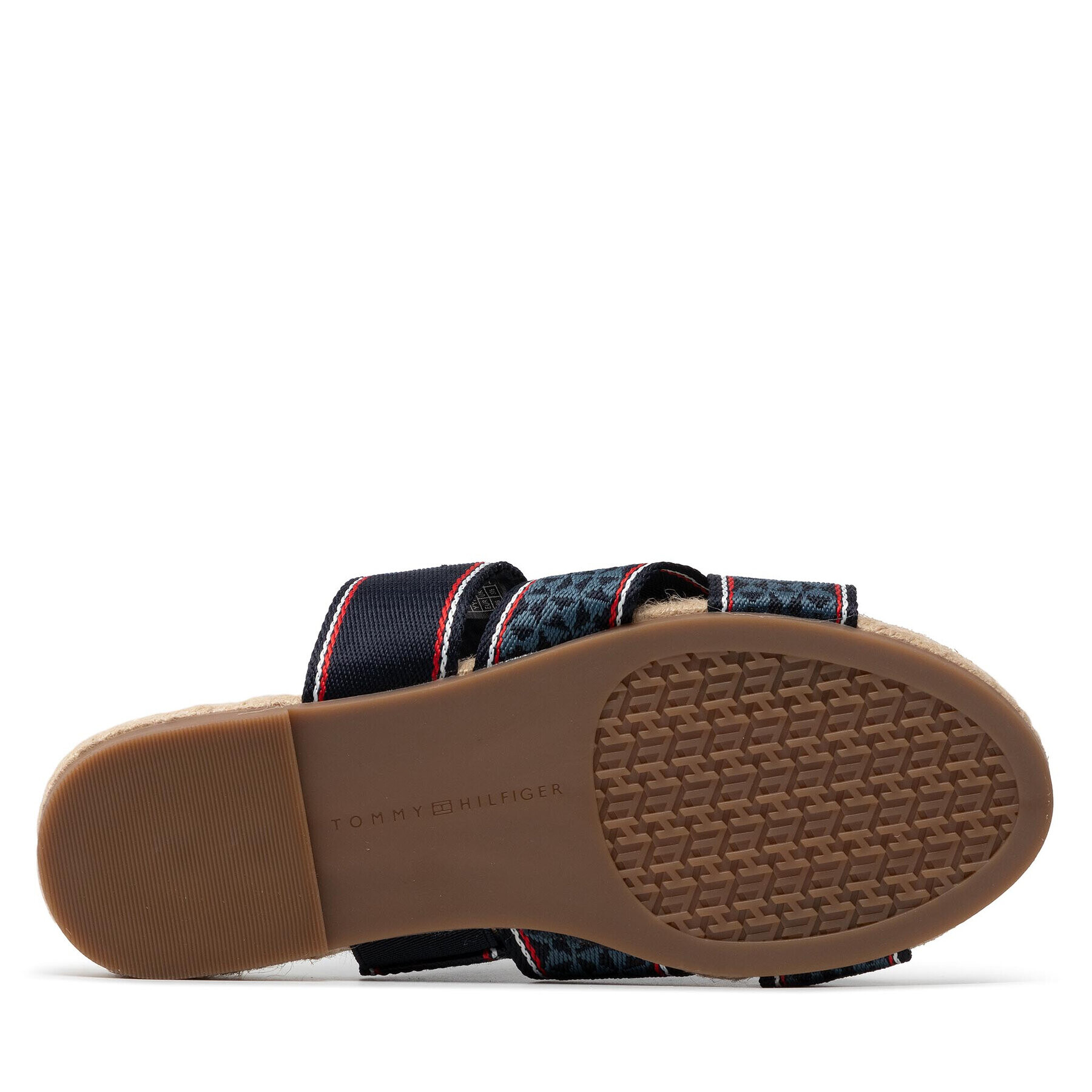 Tommy Hilfiger Еспадрили Webbing Flat Espadrille FW0FW06307 Тъмносин - Pepit.bg