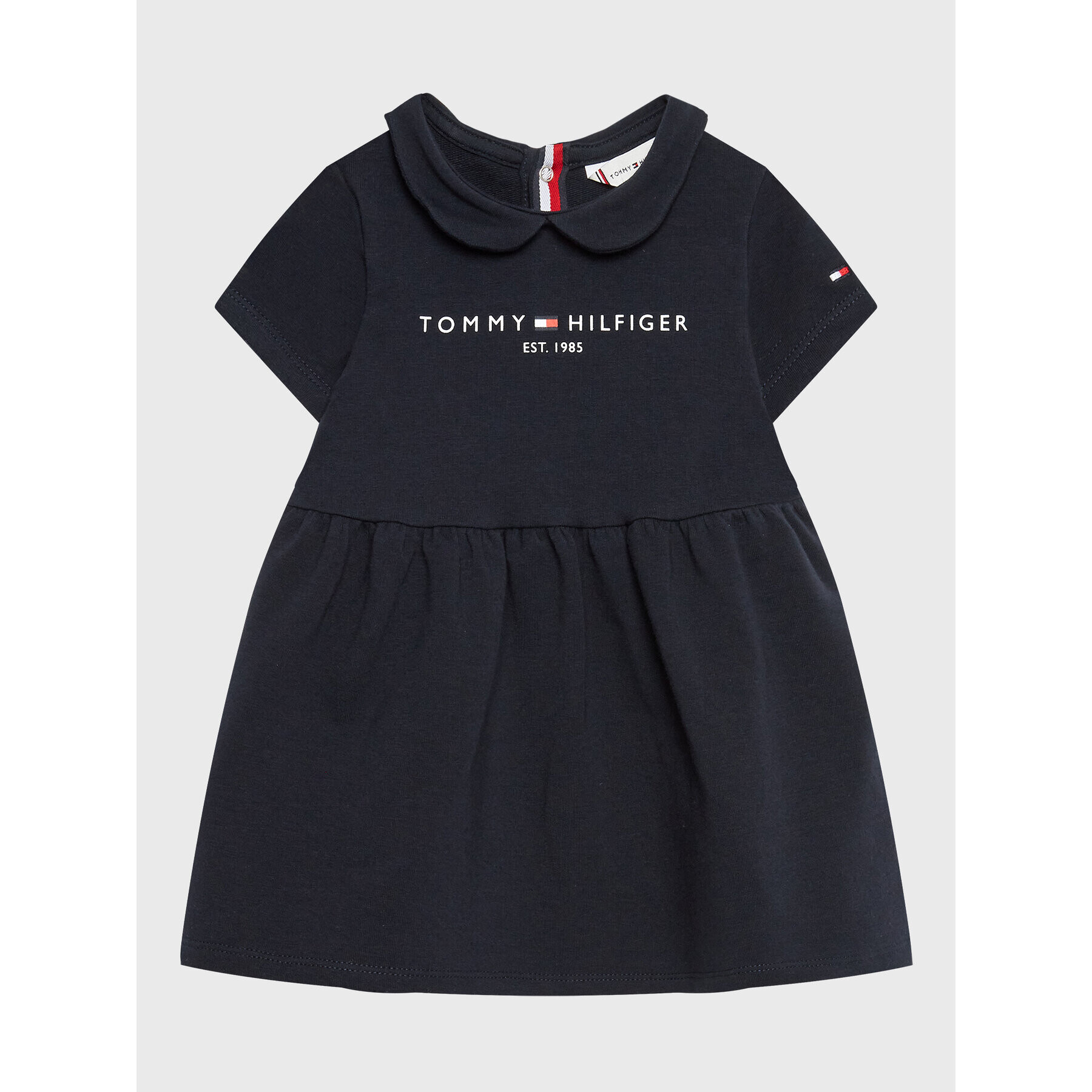 Tommy Hilfiger Ежедневна рокля Baby Essential KN0KN01564 Тъмносин Regular Fit - Pepit.bg