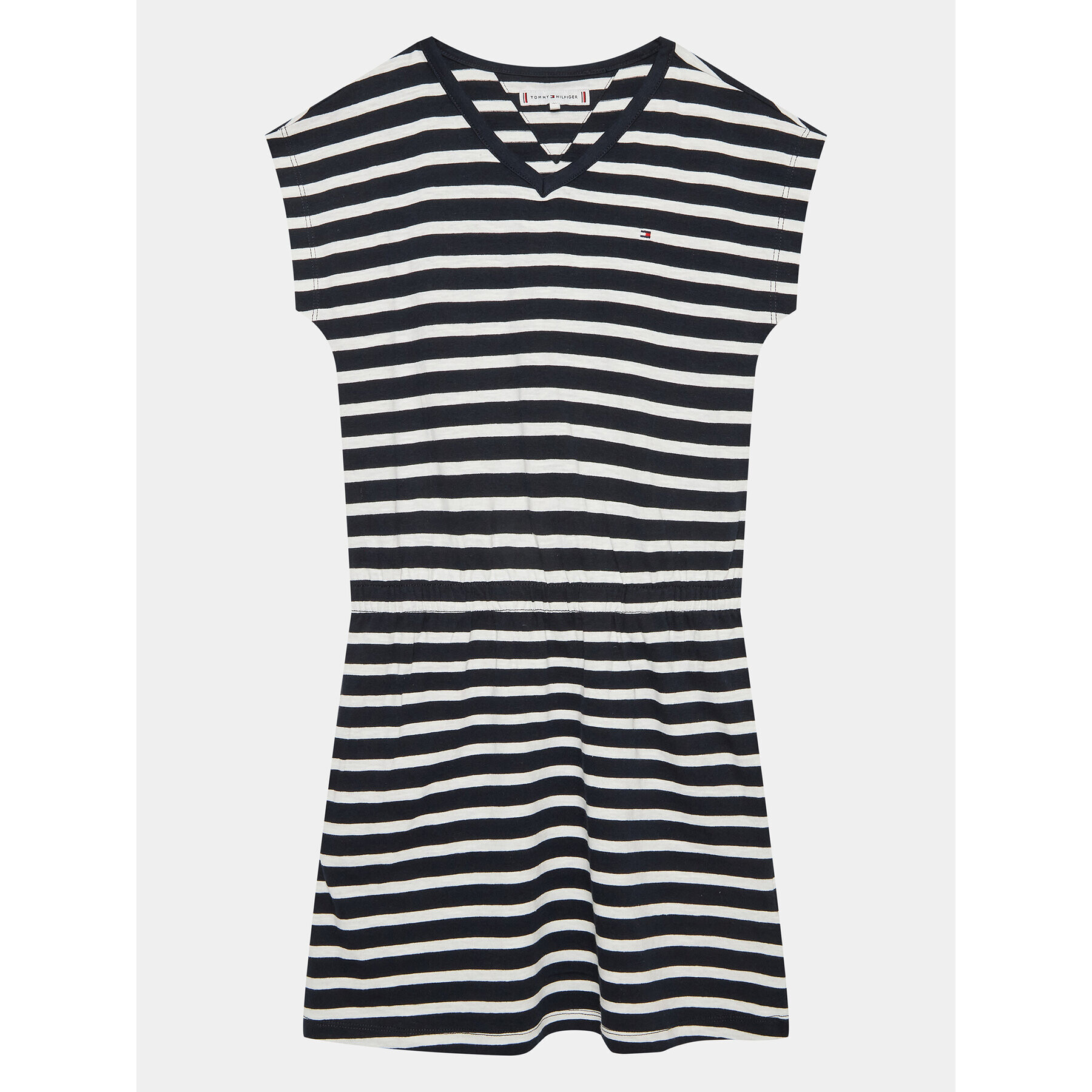 Tommy Hilfiger Ежедневна рокля Breton KG0KG07185 D Тъмносин Regular Fit - Pepit.bg