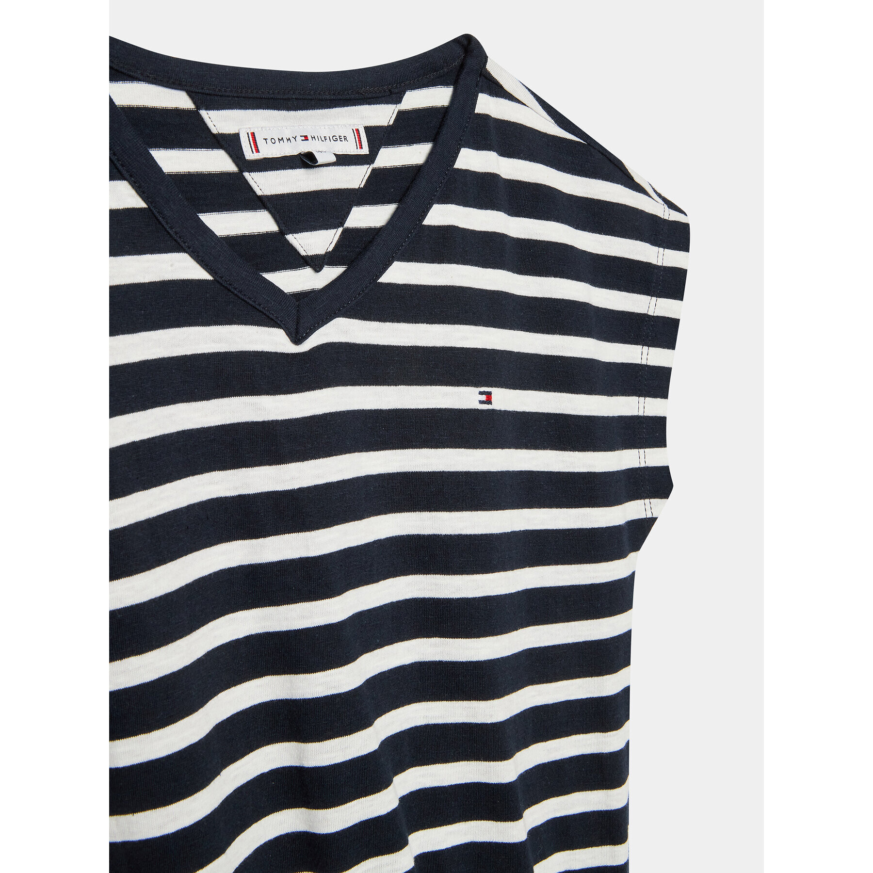 Tommy Hilfiger Ежедневна рокля Breton KG0KG07185 D Тъмносин Regular Fit - Pepit.bg