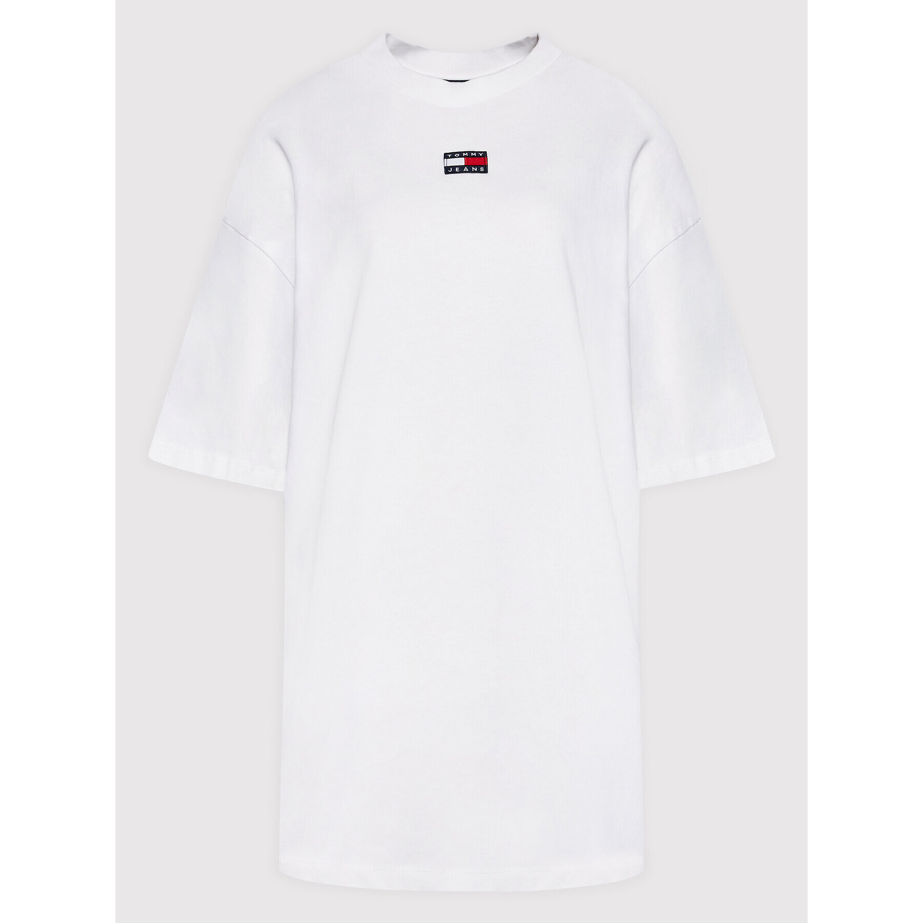 Tommy Hilfiger Ежедневна рокля Essential DW0DW10370 Бял Oversize - Pepit.bg