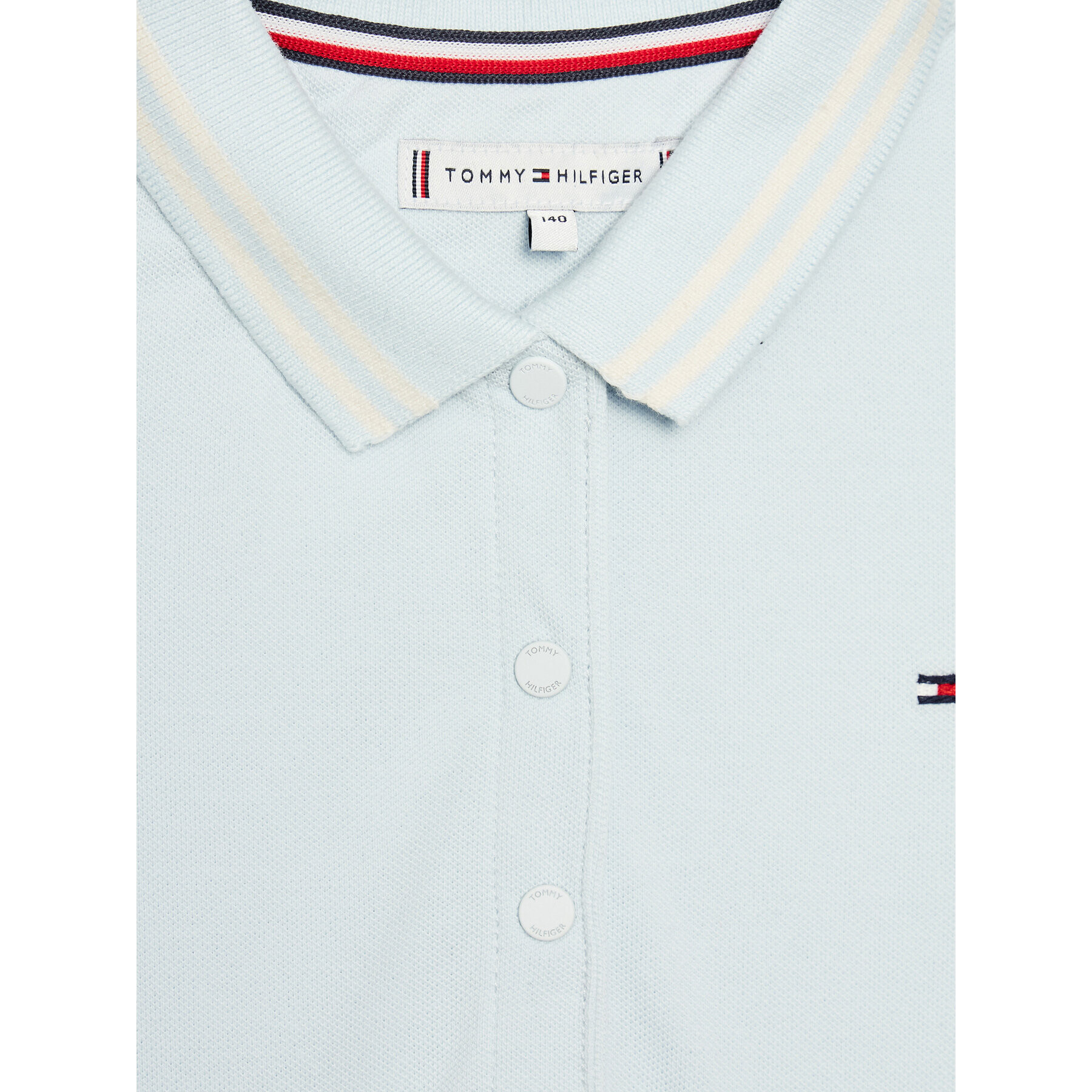 Tommy Hilfiger Ежедневна рокля Essential KG0KG07193 Син Regular Fit - Pepit.bg