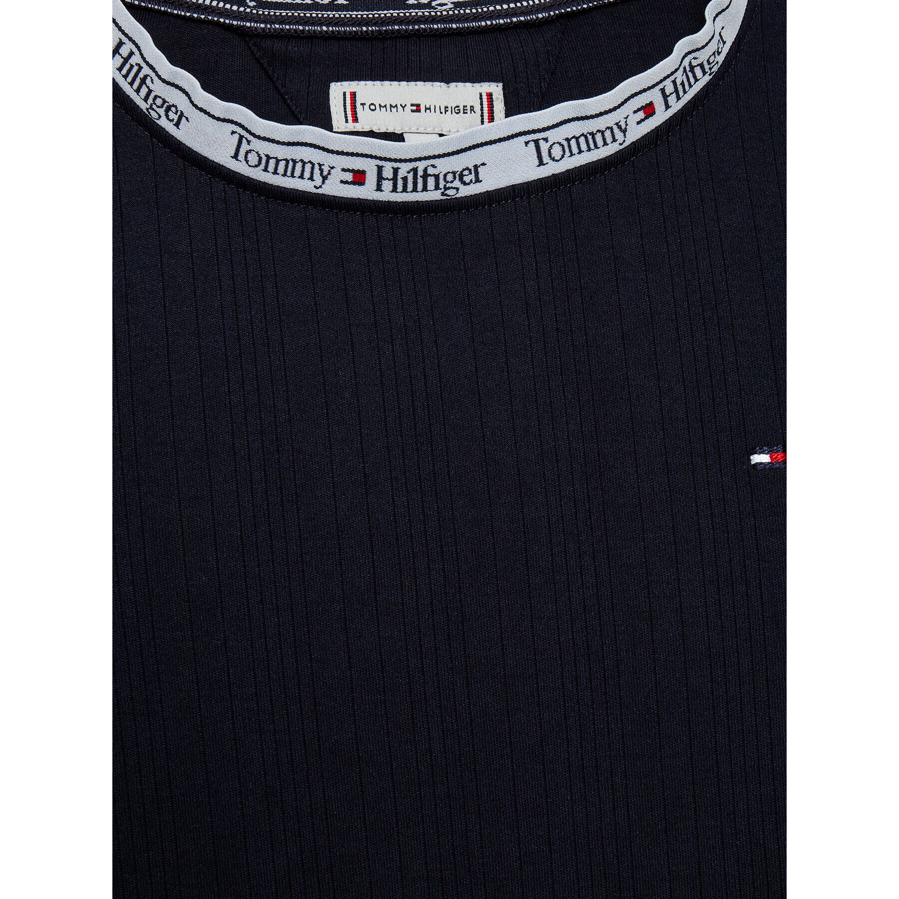 Tommy Hilfiger Ежедневна рокля KG0KG07136 M Тъмносин Regular Fit - Pepit.bg