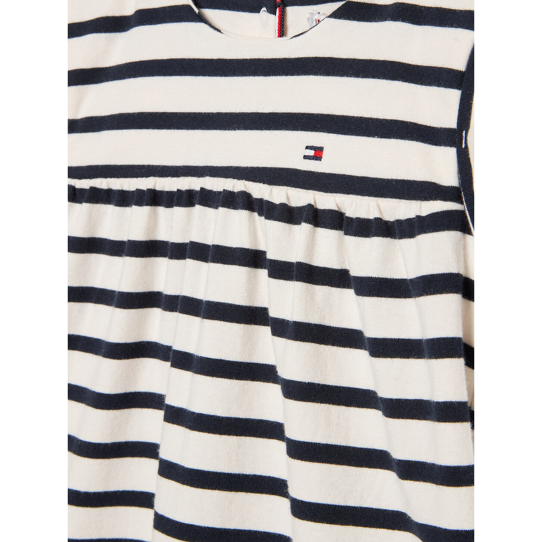 Tommy Hilfiger Ежедневна рокля KN0KN01627 Бял Regular Fit - Pepit.bg