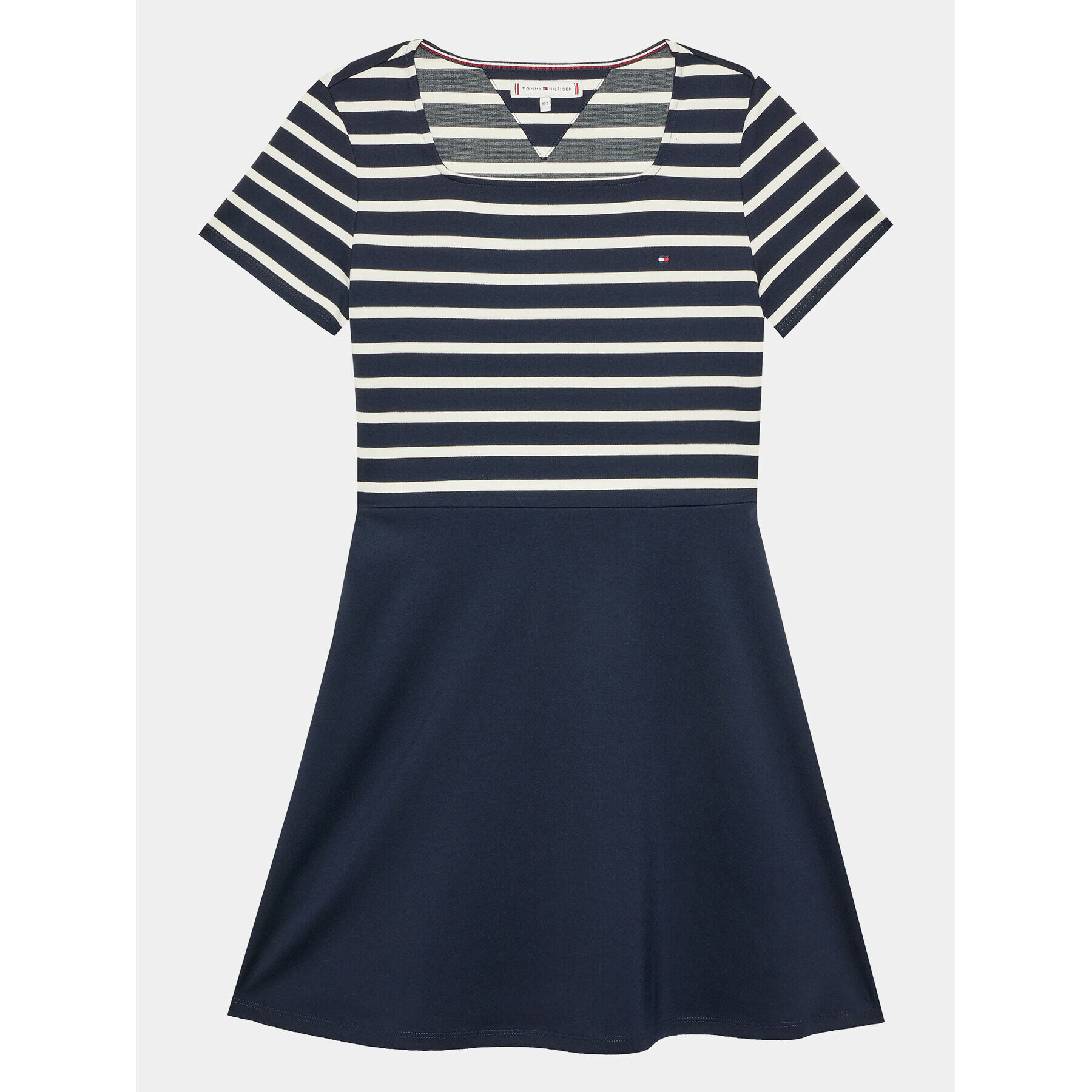 Tommy Hilfiger Ежедневна рокля Punto KG0KG07192 D Тъмносин Regular Fit - Pepit.bg