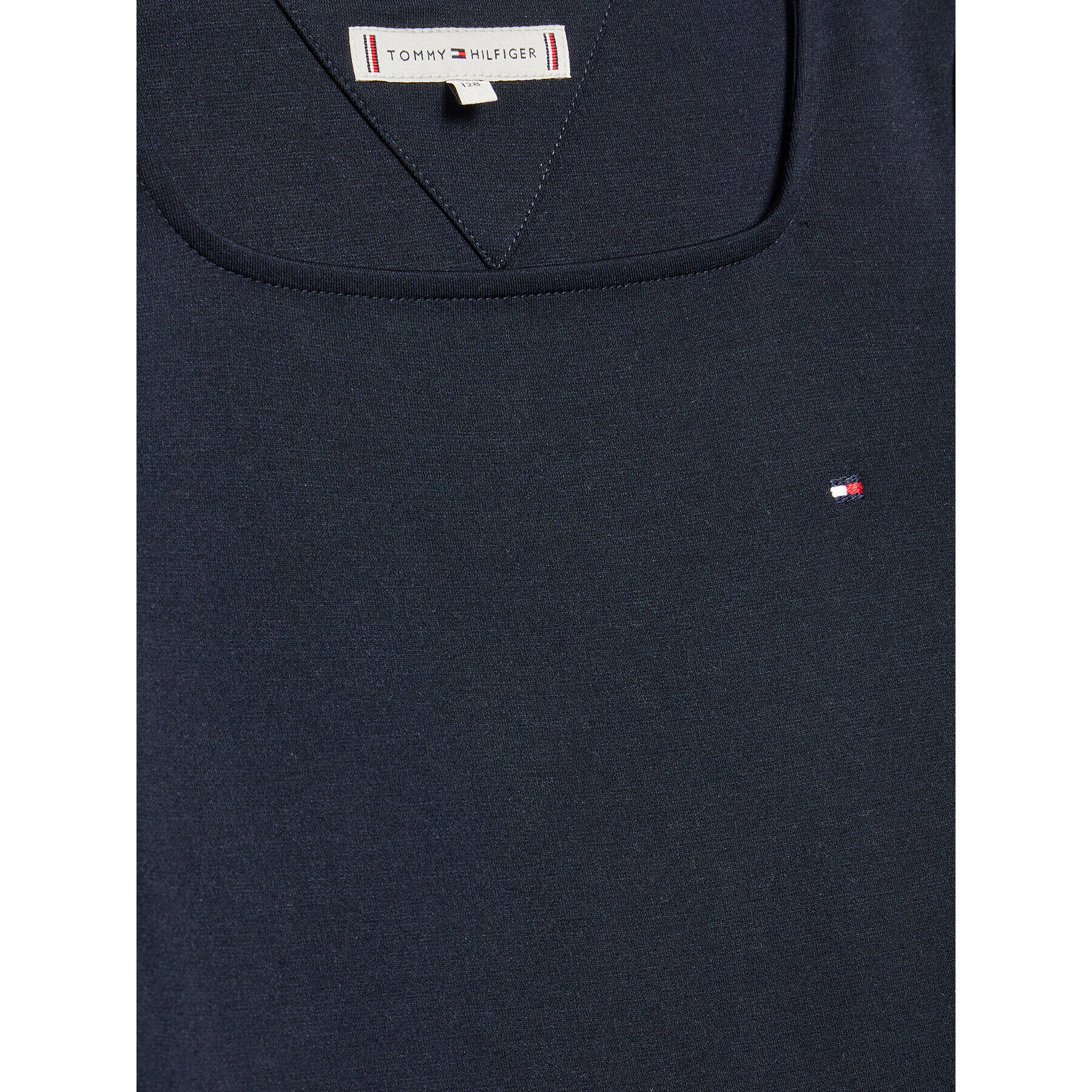 Tommy Hilfiger Ежедневна рокля Punto KG0KG07192 M Тъмносин Regular Fit - Pepit.bg