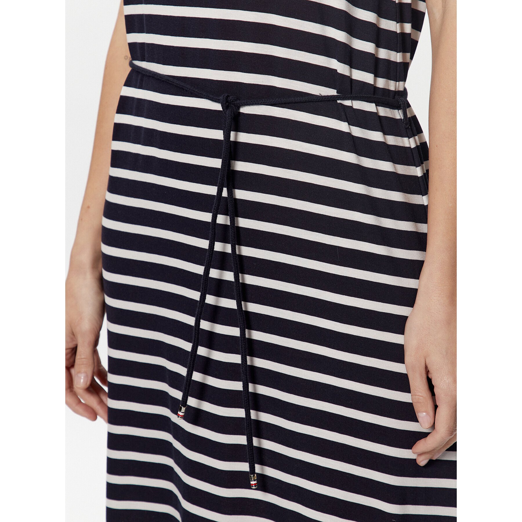 Tommy Hilfiger Ежедневна рокля Stripe WW0WW37837 Тъмносин Regular Fit - Pepit.bg