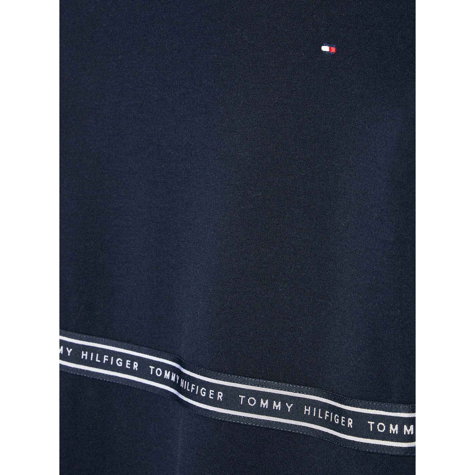 Tommy Hilfiger Ежедневна рокля Tape Punto Skater KG0KG06748 D Тъмносин Regular Fit - Pepit.bg