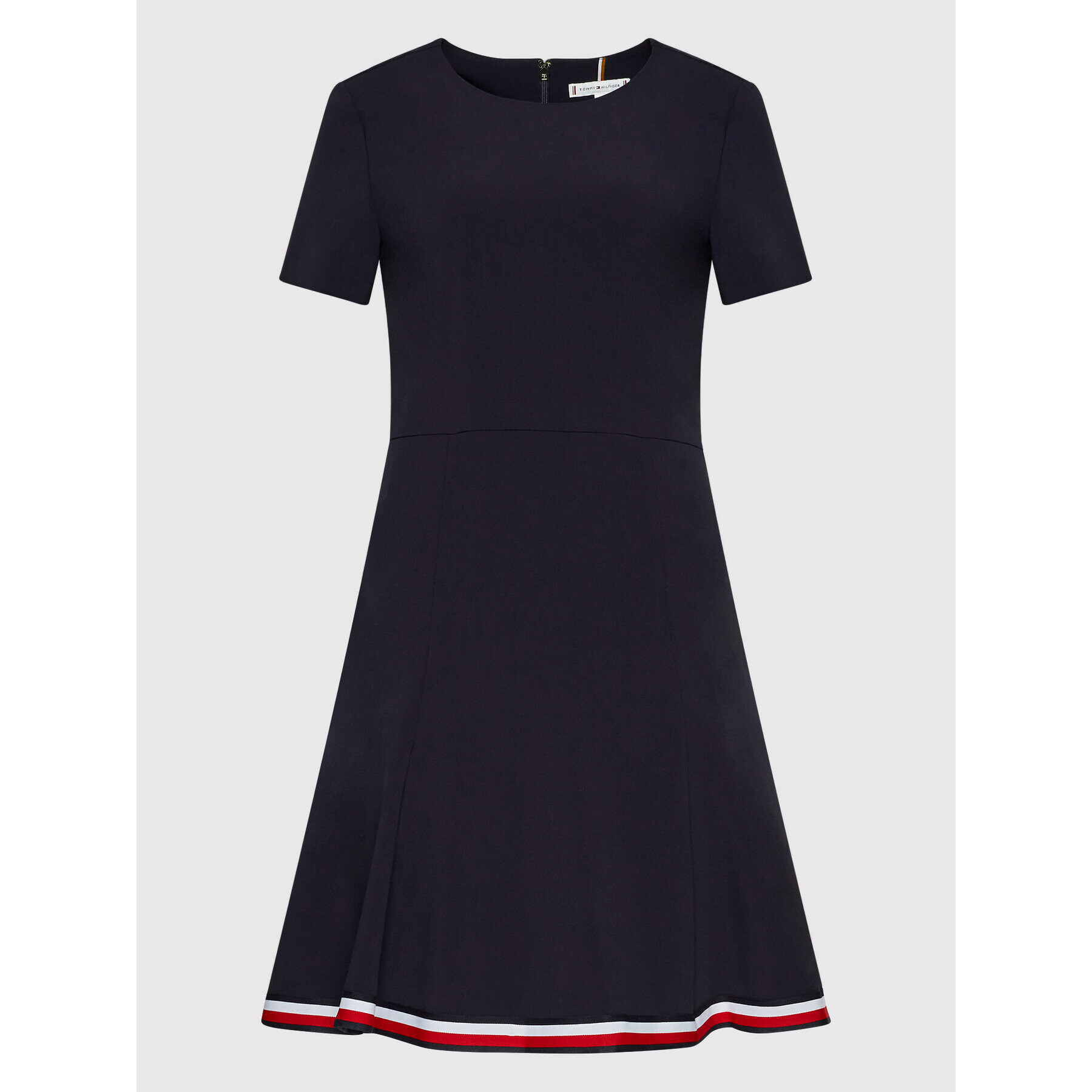 Tommy Hilfiger Ежедневна рокля WW0WW33223 Тъмносин Regular Fit - Pepit.bg