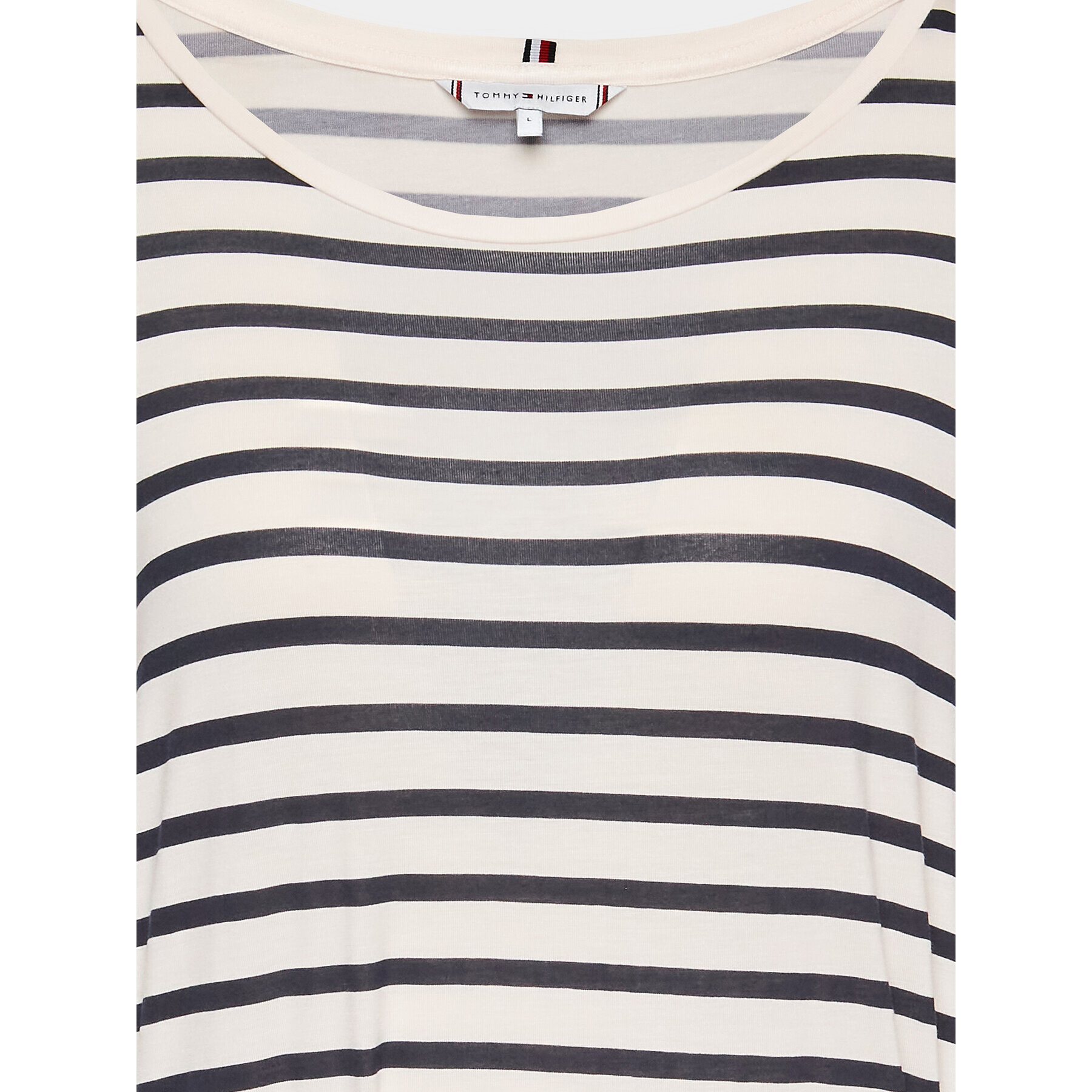 Tommy Hilfiger Ежедневна рокля WW0WW37837 Бял Regular Fit - Pepit.bg